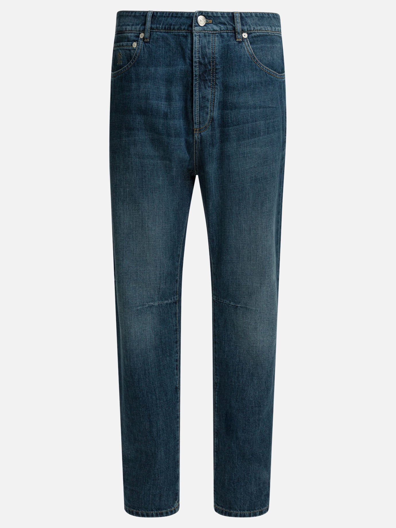Brunello Cucinelli Straight-leg jeans Blue - VIETTI