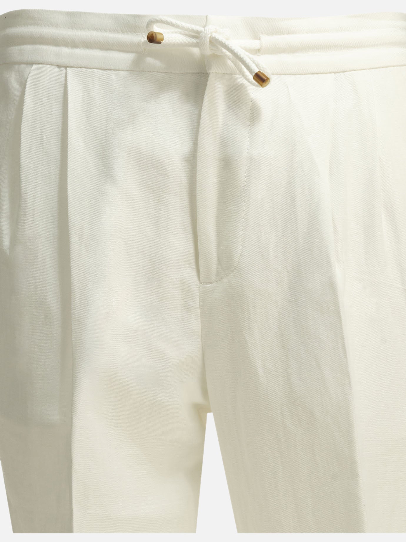 Leisure trousers Solid colour  White - Brunello Cucinelli Men | PDP | VIETTI Online Store | Zoom-Modal_3
