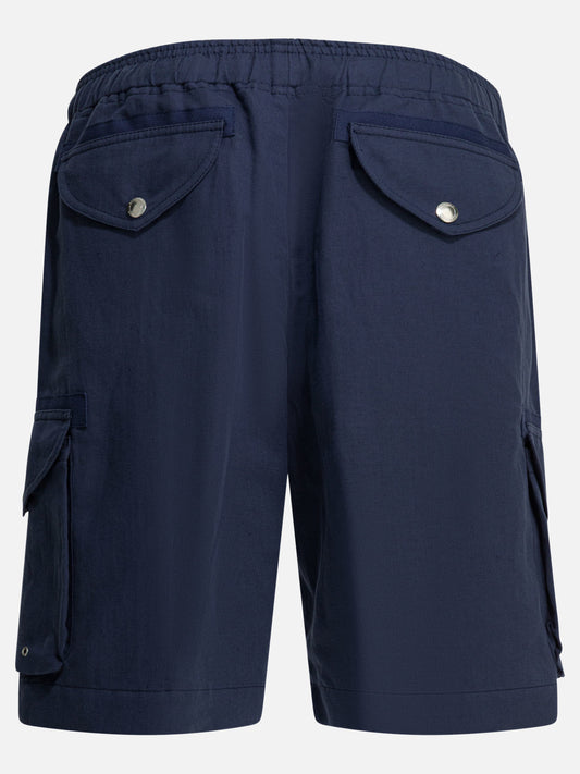 Cargo shorts Solid colour  Blue - Brunello Cucinelli Men | PLP | VIETTI Online Store | 2

