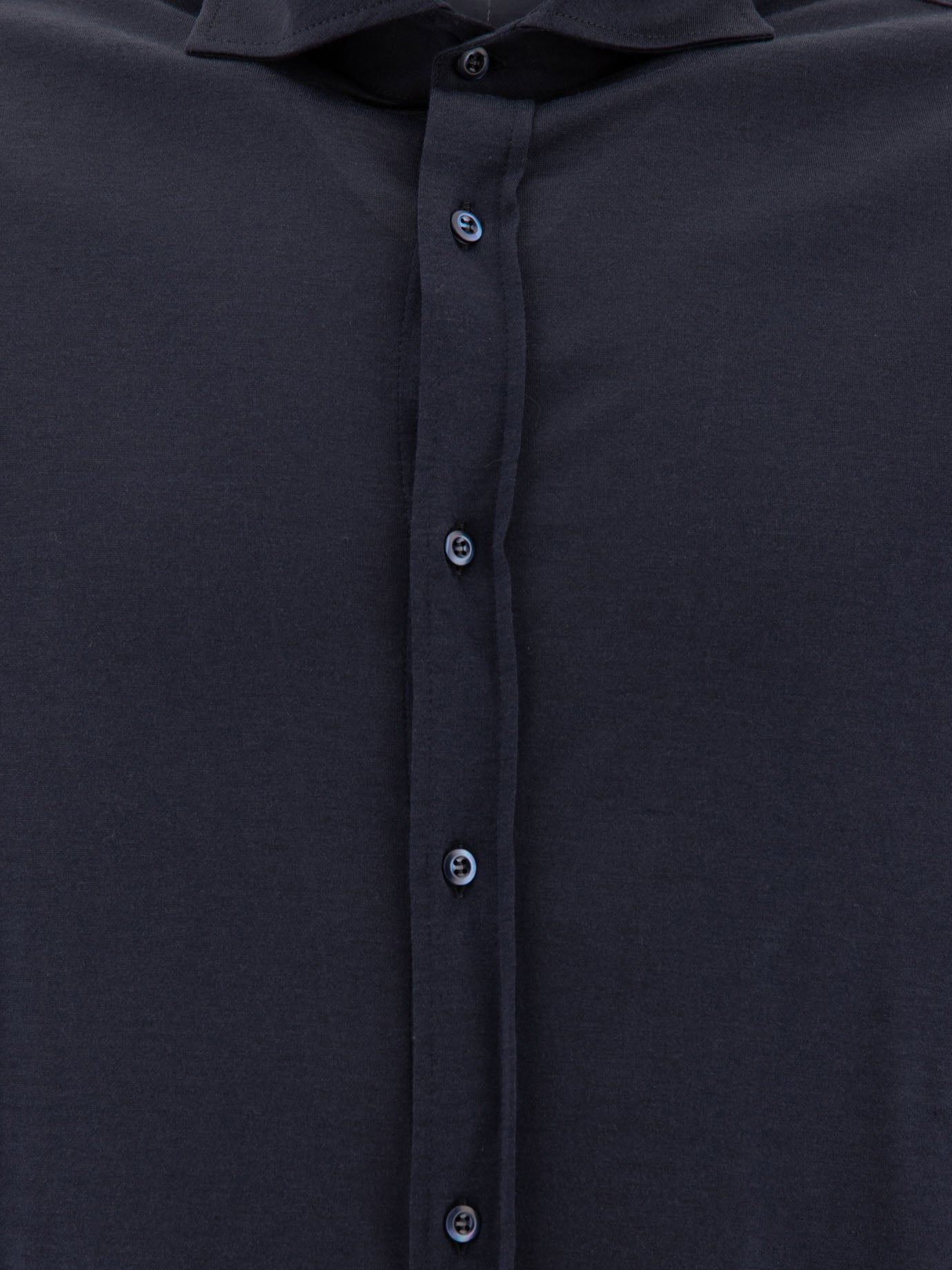 Camicie casual Solid colour  Blu - Brunello Cucinelli Uomo | PDP | VIETTI Online Store | thumbnail_3