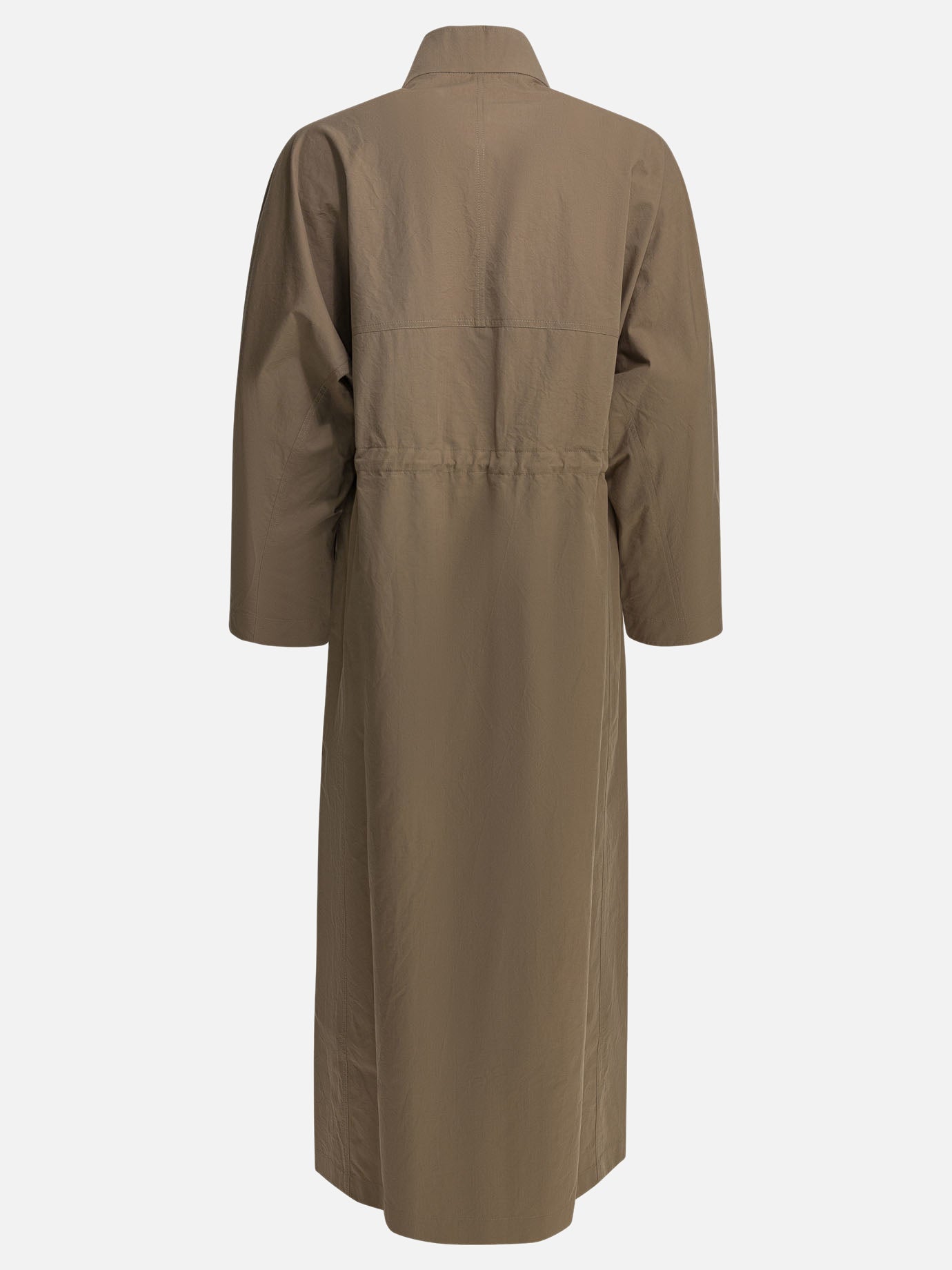 Brunello Cucinelli Cotton trench coat Brown - Women | VIETTI