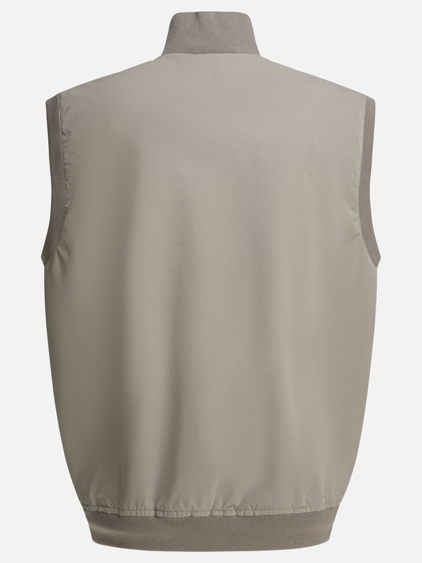 Vest jackets Solid colour  Brown - Brunello Cucinelli Men | PDP | VIETTI Online Store | thumbnail_2