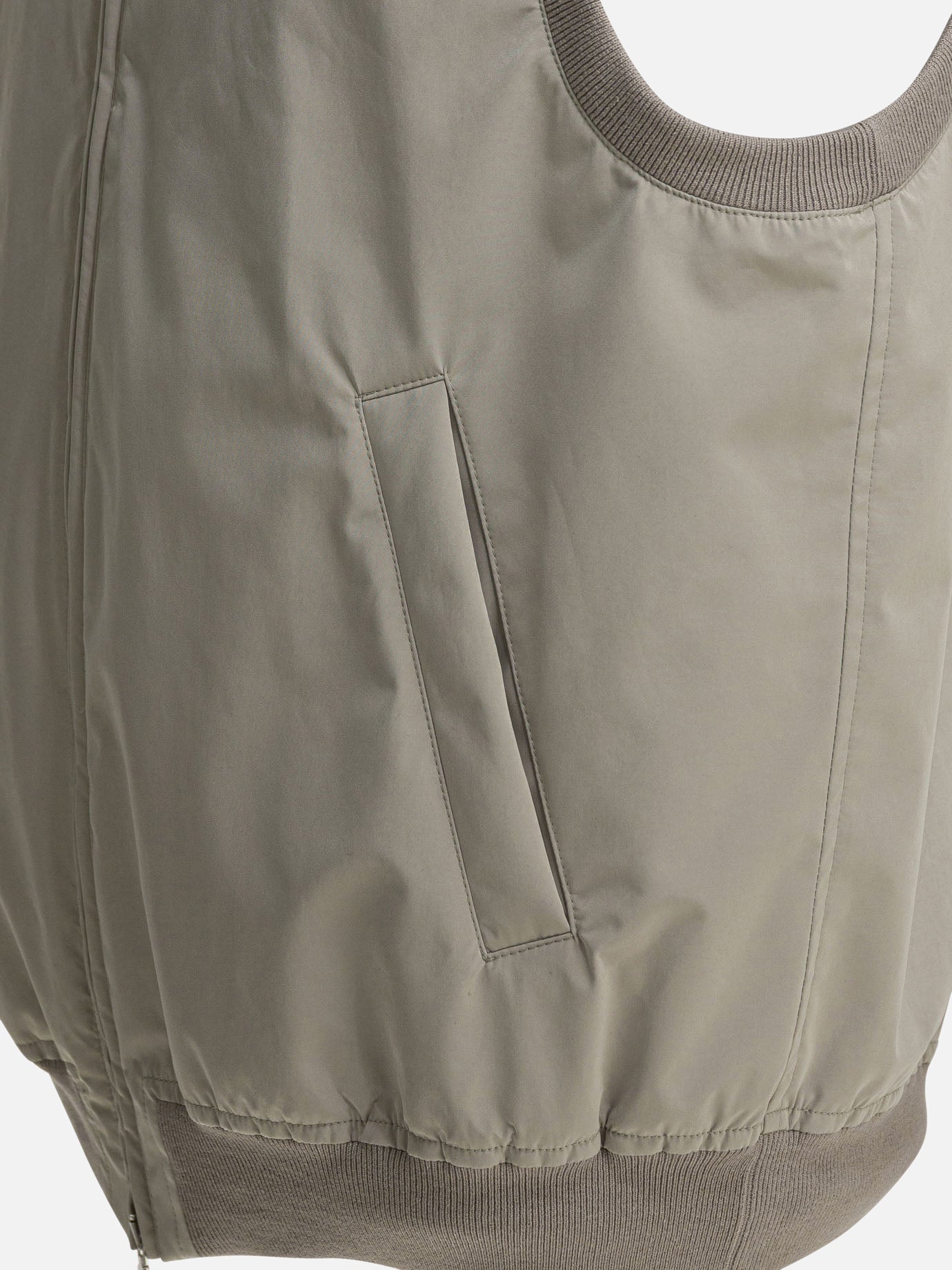 Vest jackets Solid colour  Brown - Brunello Cucinelli Men | PDP | VIETTI Online Store | thumbnail_4