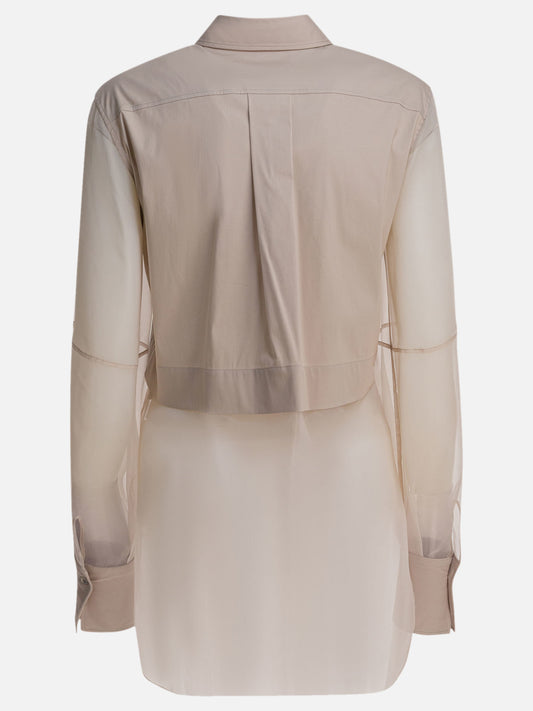 Camicie casual Solid colour  Grigio - Brunello Cucinelli Donna | VIETTI Online Store | 2
