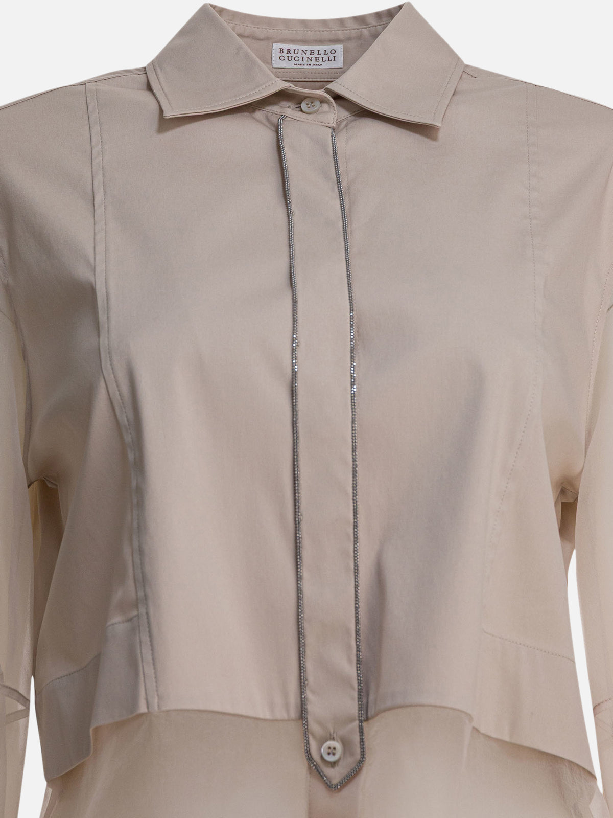 Brunello Cucinelli Layered shirt Grey