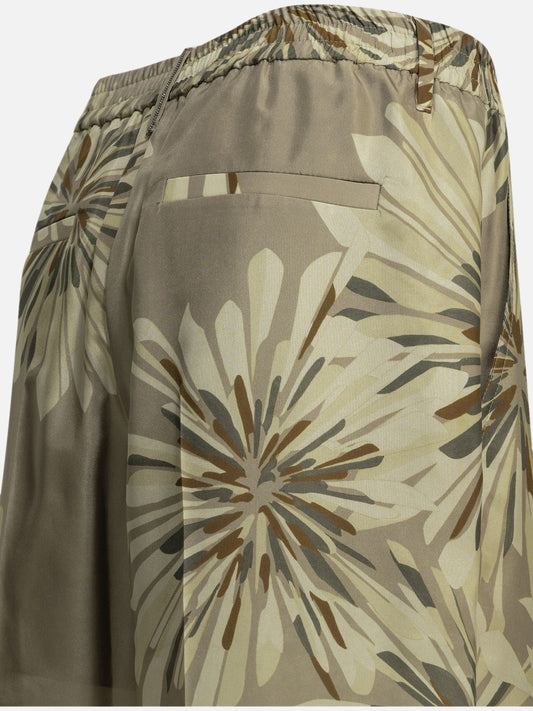 Brunello Cucinelli "Bloom" Tailored Pants Beige

