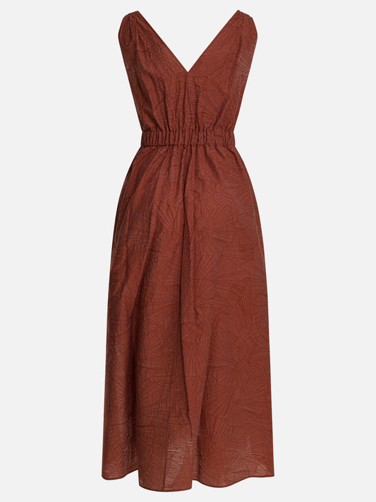 Long dresses Floral  Orange - Brunello Cucinelli Women | PLP | VIETTI Online Store | 2
