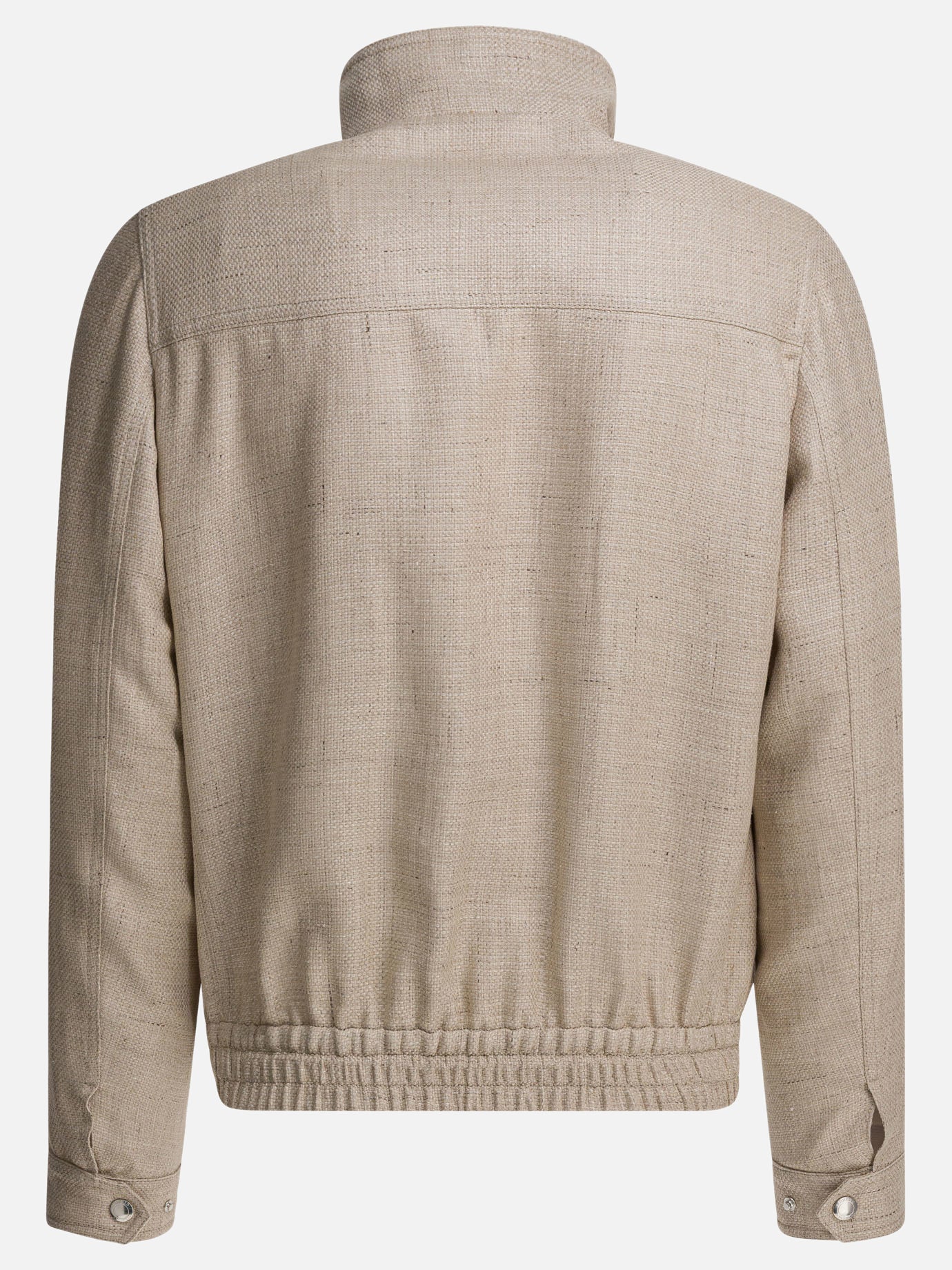 Giacche leggere & Trapuntate Solid colour  Beige - Brunello Cucinelli Uomo | PDP | VIETTI Online Store | thumbnail_2
