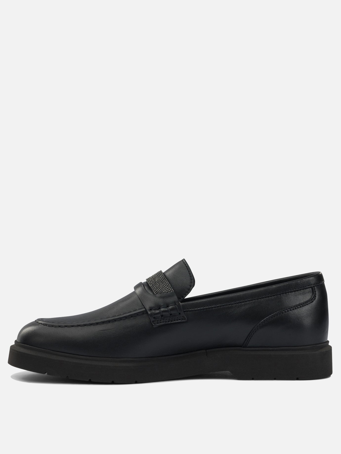 Mocassini 100% leather - 100% leather  Nero - Brunello Cucinelli Donna | PDP | VIETTI Online Store | Zoom-Modal_3
