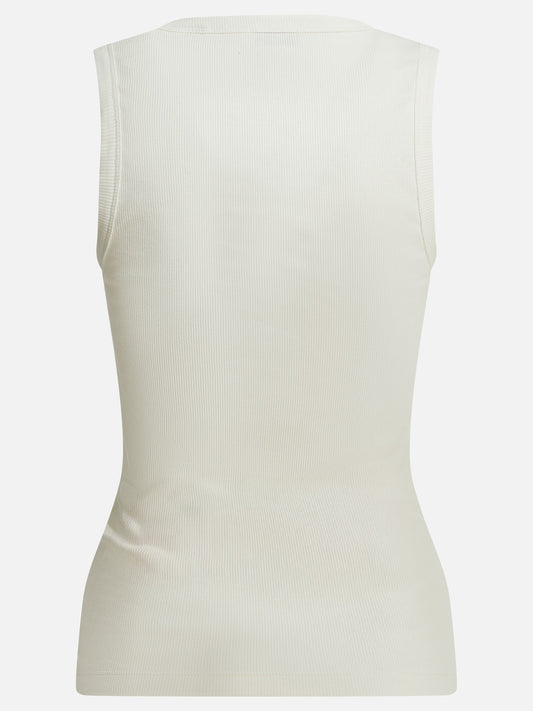 Tank tops Solid colour  White - Burberry Women | PDP | VIETTI Online Store | 2
