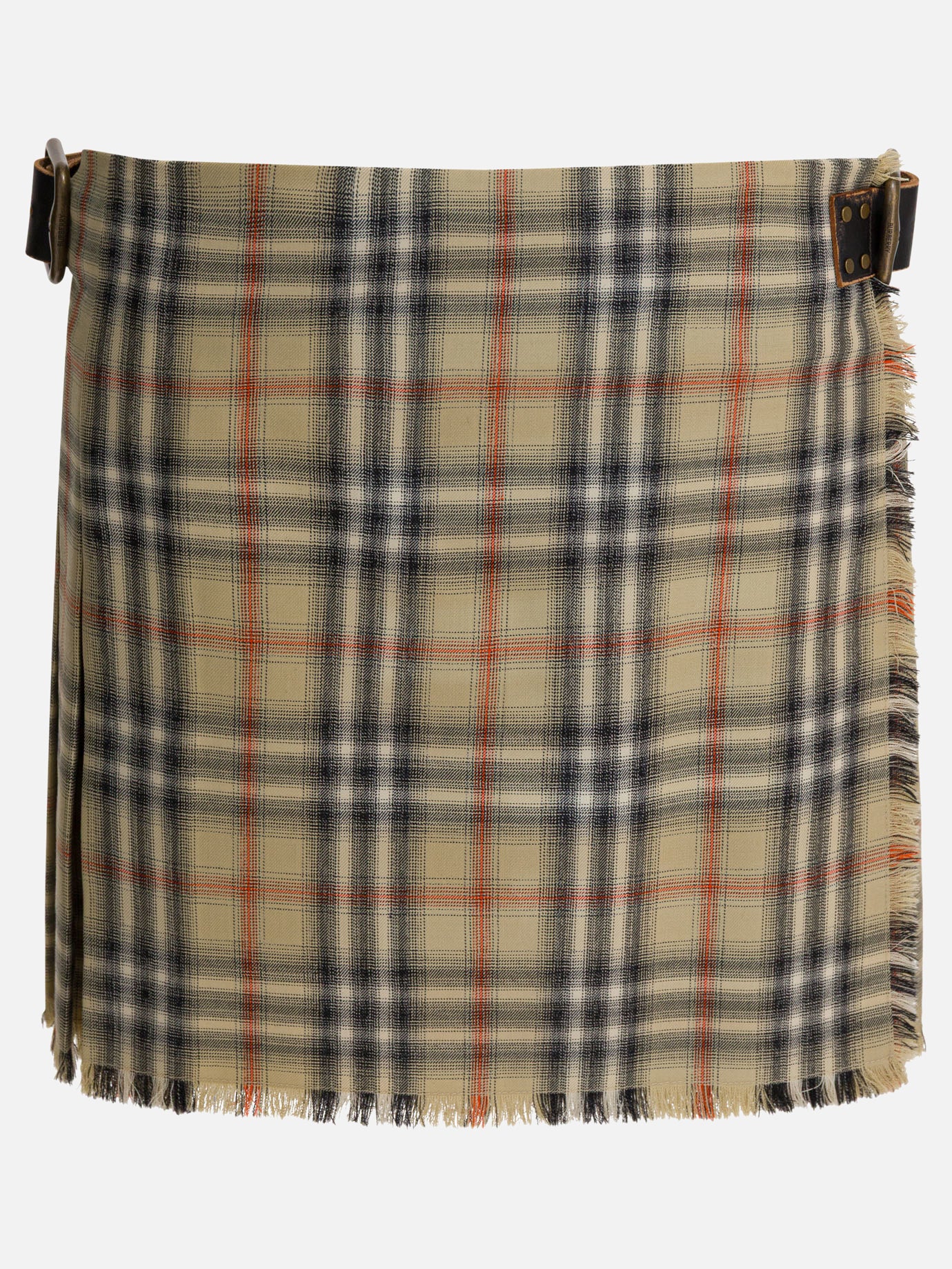 Miniskirts Check  Beige - Burberry Women | PDP | VIETTI Online Store | thumbnail