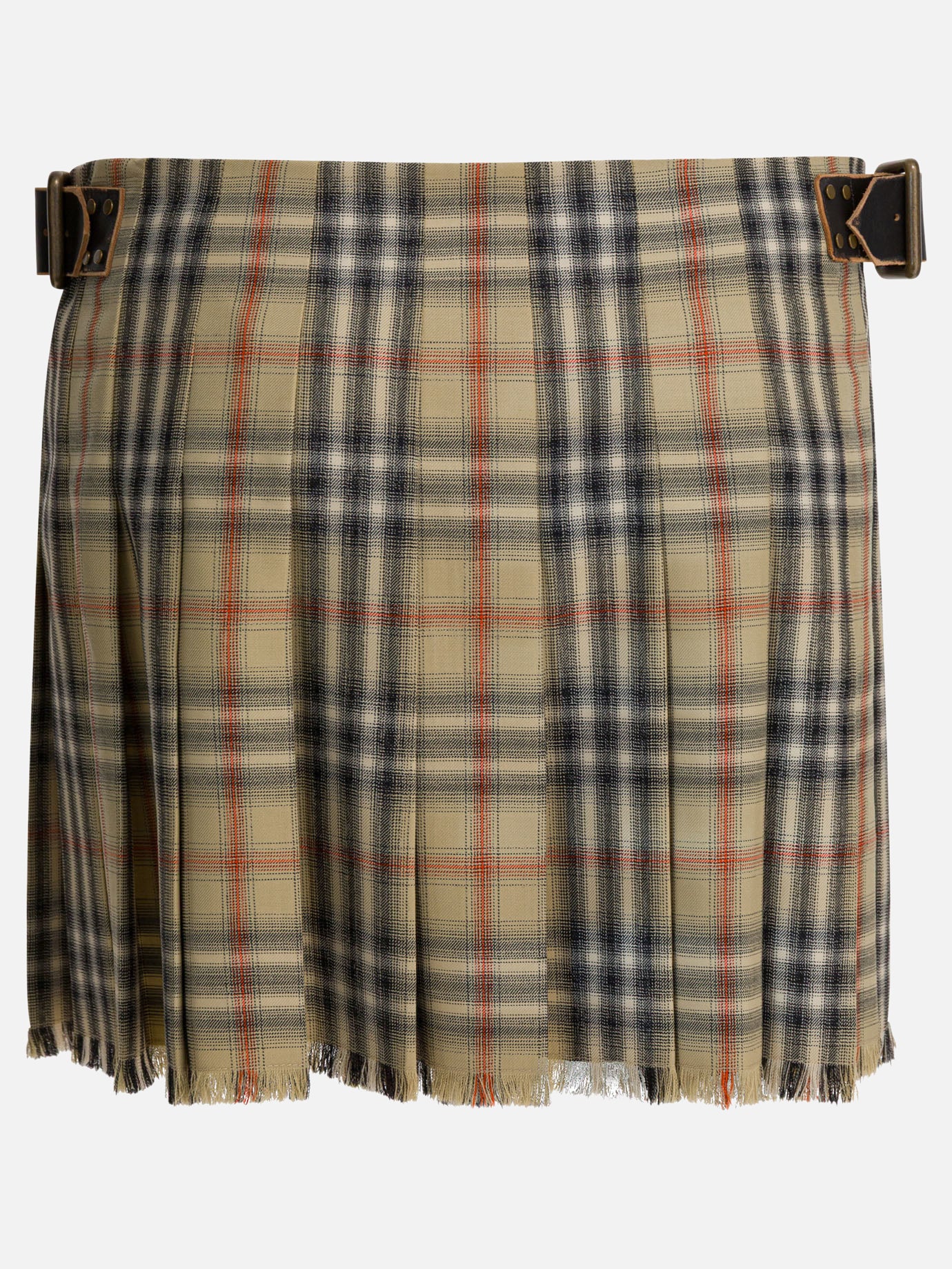 Miniskirts Check  Beige - Burberry Women | PDP | VIETTI Online Store | Zoom-Modal_4
