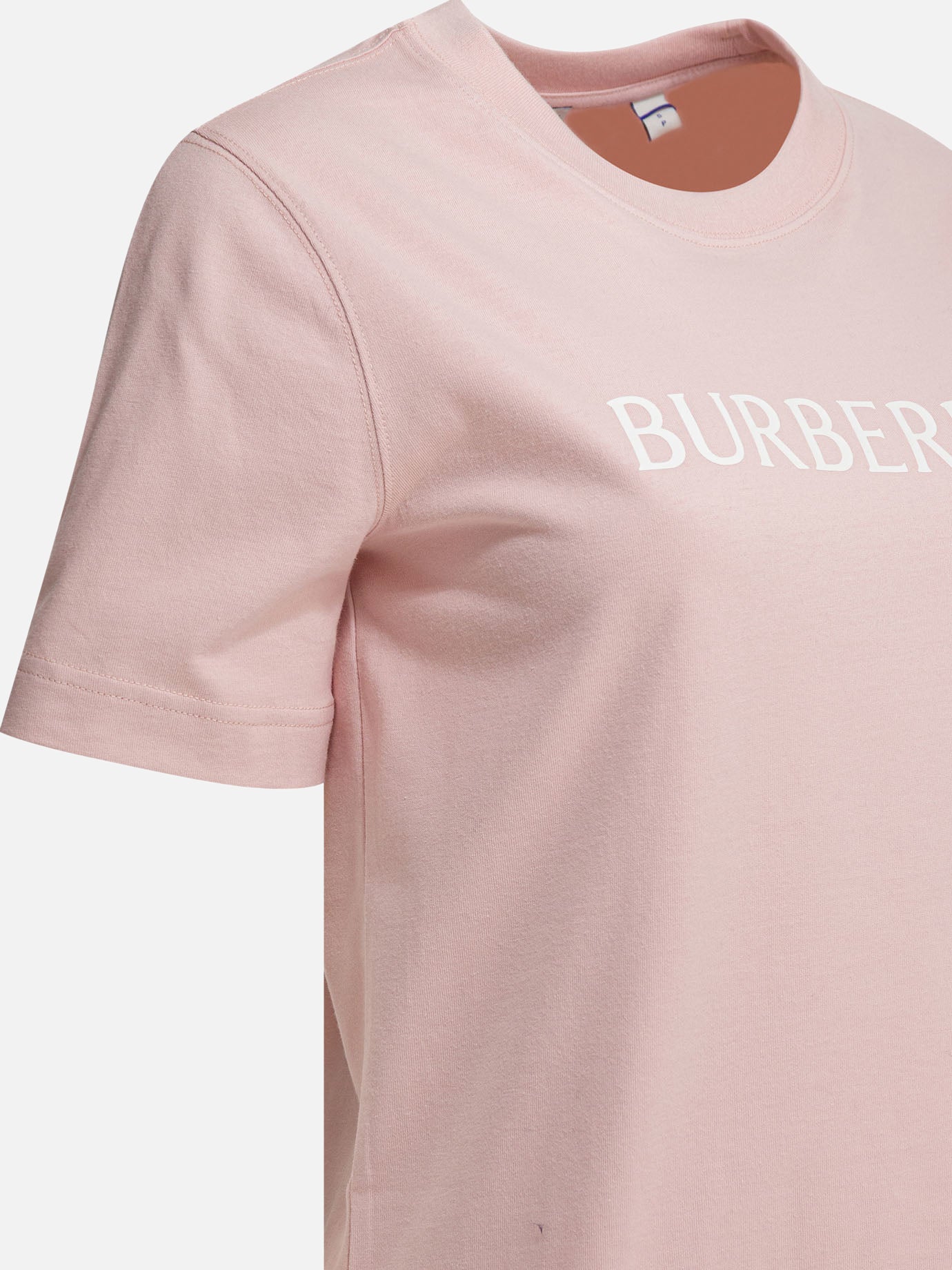T-shirt girocollo Logo  Rosa - Burberry Donna | PDP | VIETTI Online Store | Zoom-Modal_4
