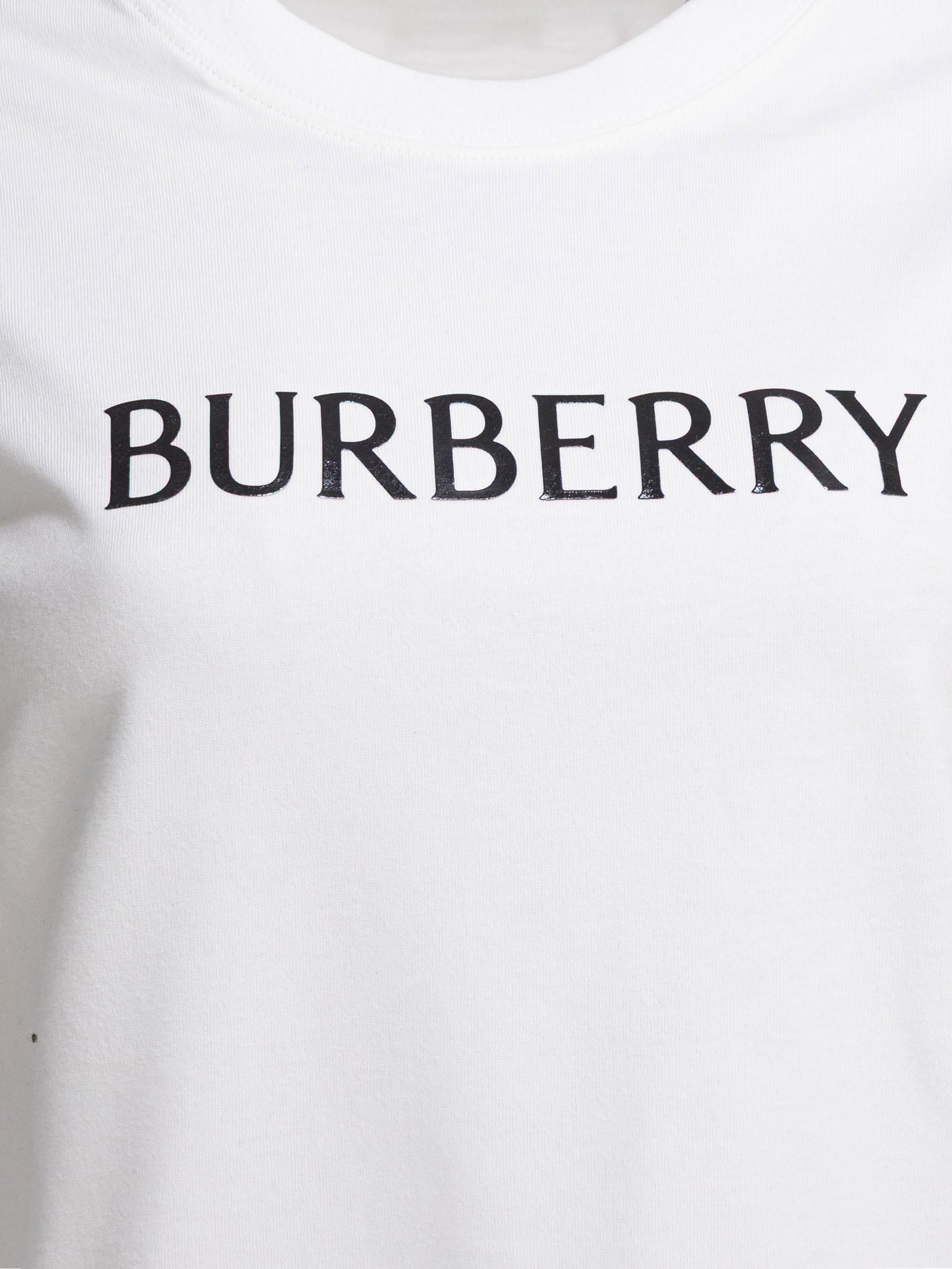 BURBERRY ロゴ Tシャツ ホワイト XXS Burberry Cotton T-shirt with logo 8118978 White - Women | VIETTI