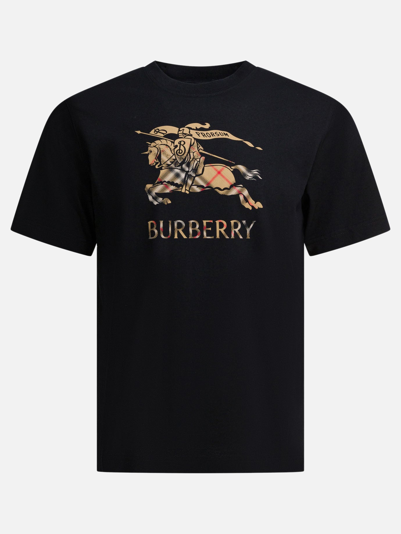 T-shirt girocollo Graphics  Nero - Burberry Uomo | PDP | VIETTI Online Store | Zoom-Modal
