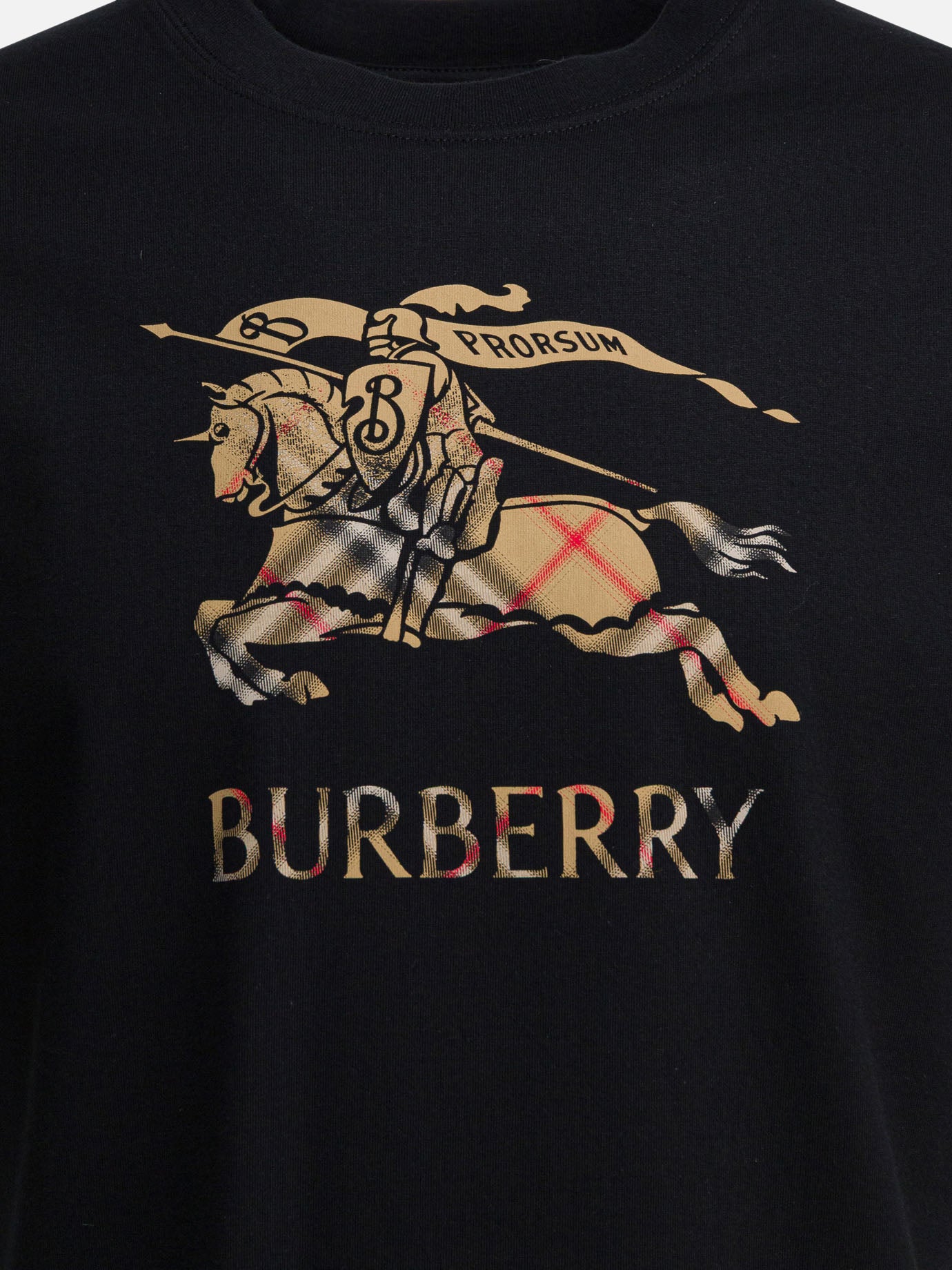 T-shirt girocollo Graphics  Nero - Burberry Uomo | PDP | VIETTI Online Store | thumbnail_3