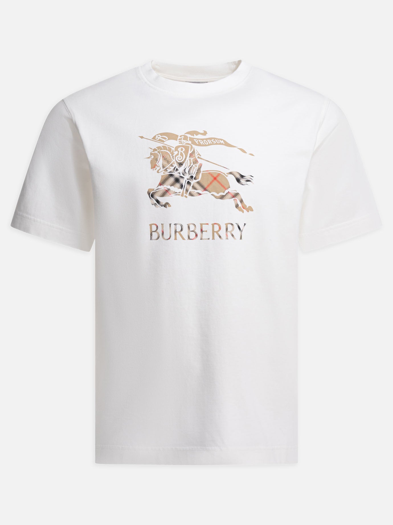 T-shirt girocollo Graphics  Bianco - Burberry Uomo | PDP | VIETTI Online Store | thumbnail