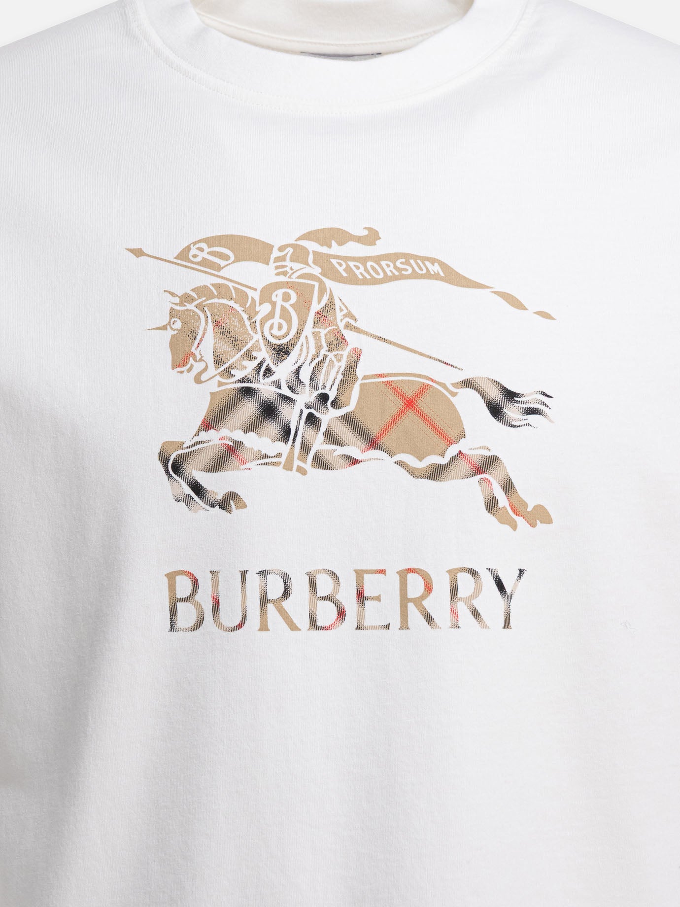 T-shirt girocollo Graphics  Bianco - Burberry Uomo | PDP | VIETTI Online Store | thumbnail_3