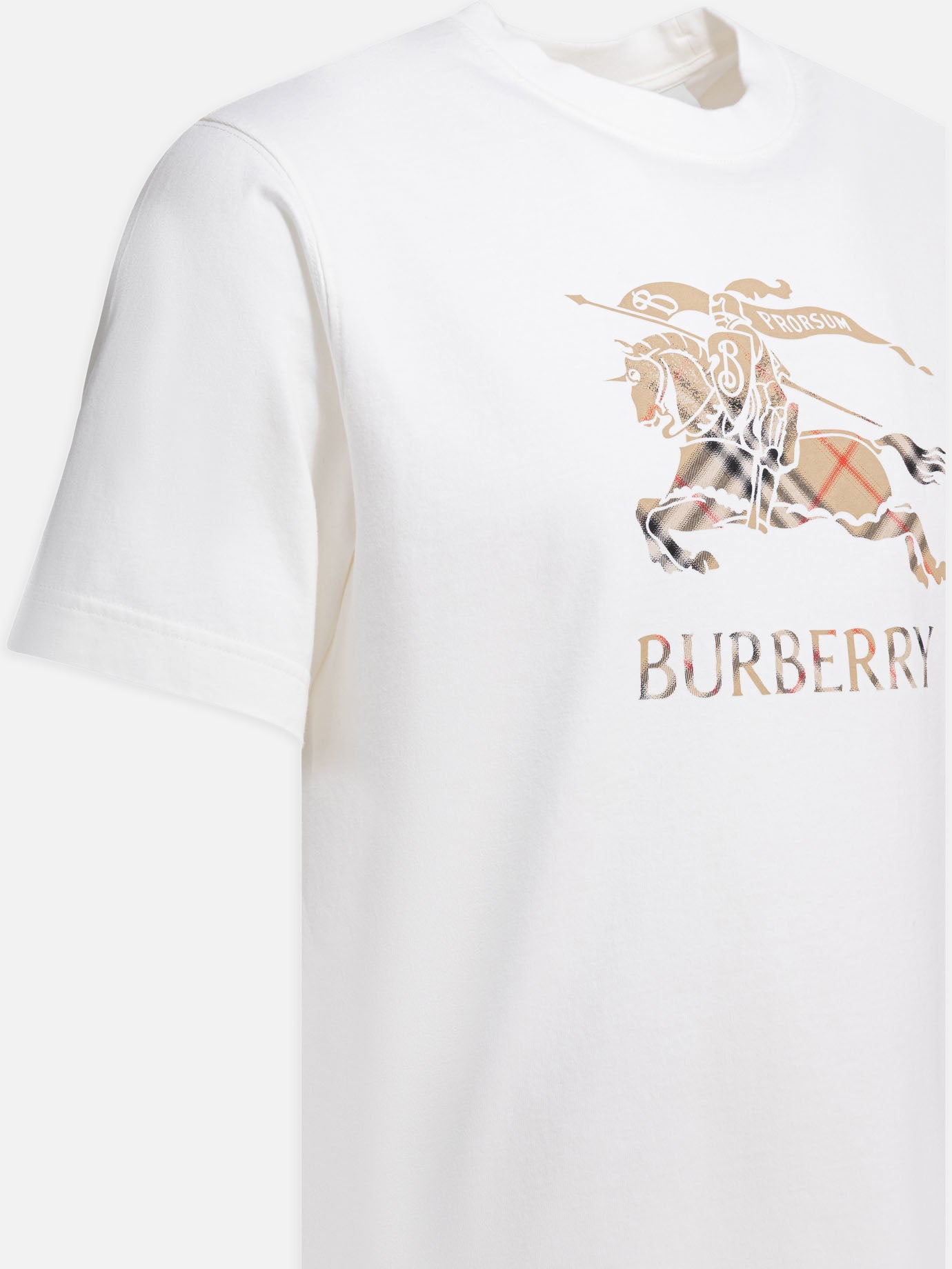 T-shirt girocollo Graphics  Bianco - Burberry Uomo | PDP | VIETTI Online Store | thumbnail_4