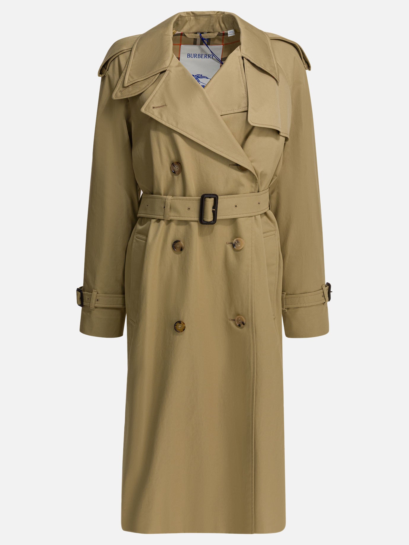 Impermeabili & Trench Solid colour  Beige - Burberry Donna | PDP | VIETTI Online Store | Zoom-Modal
