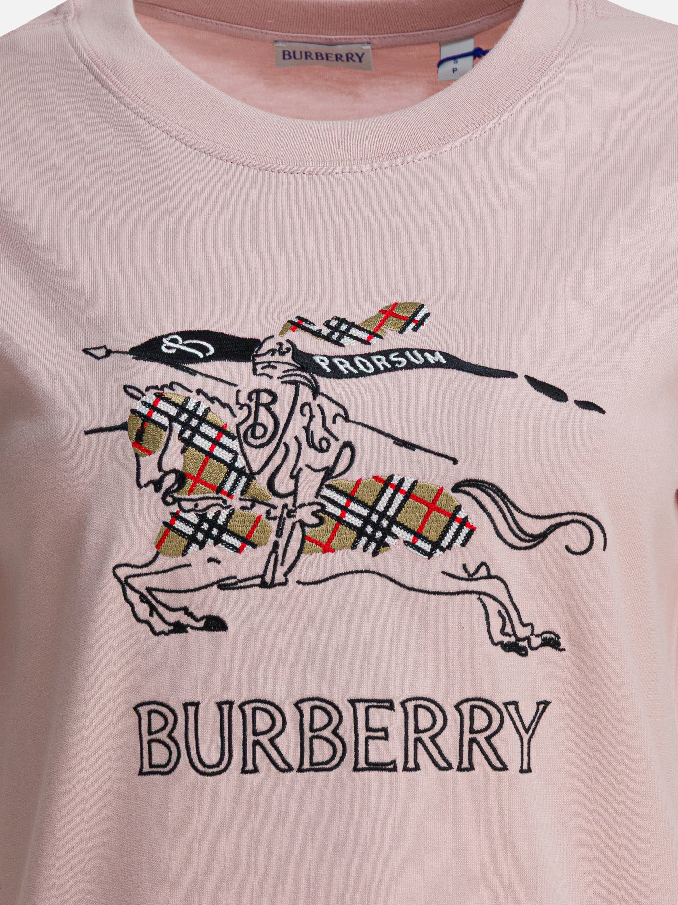 Burberry Cotton t-shirt with EKD Pink - Women | VIETTI Online Store