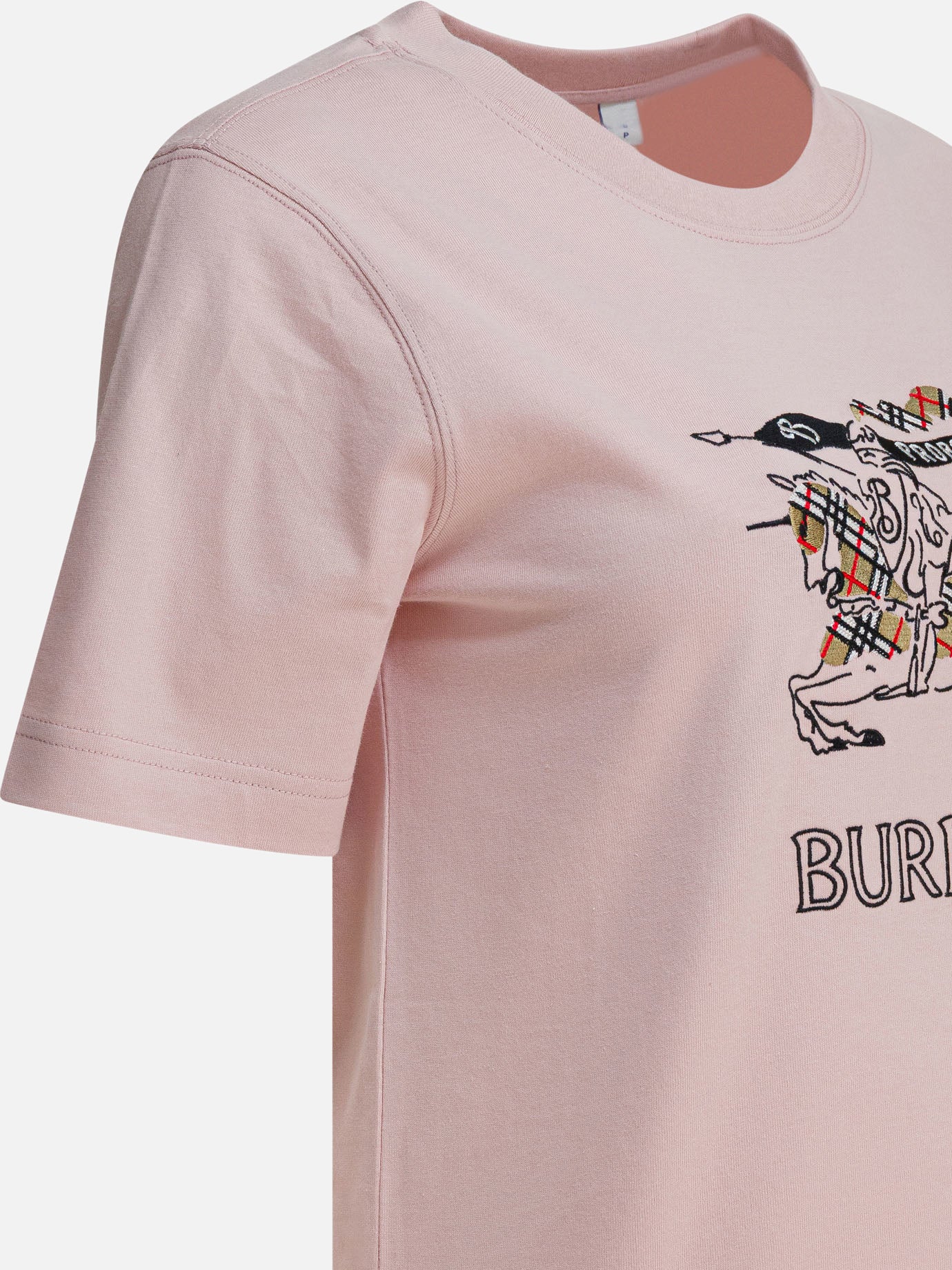 T-shirt girocollo Logo  Rosa - Burberry Donna | PDP | VIETTI Online Store | thumbnail_4