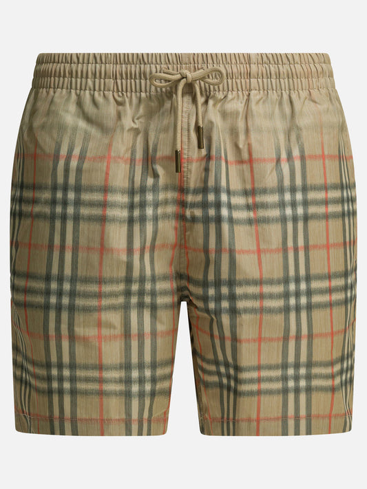 Swim shorts 100% polyester  Beige - Burberry Men | PLP | VIETTI Online Store 
