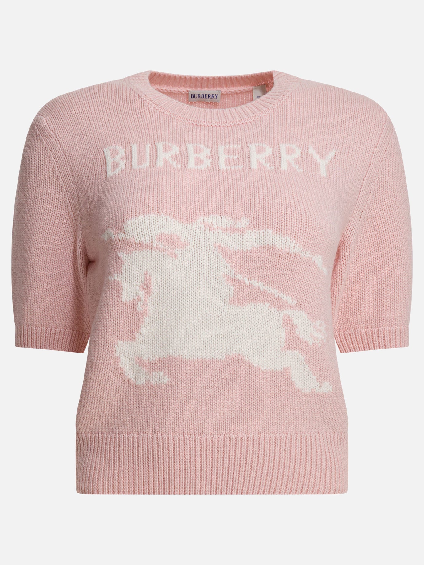 Crewneck sweaters Logo  White - Burberry Women | PDP | VIETTI Online Store | Zoom-Modal
