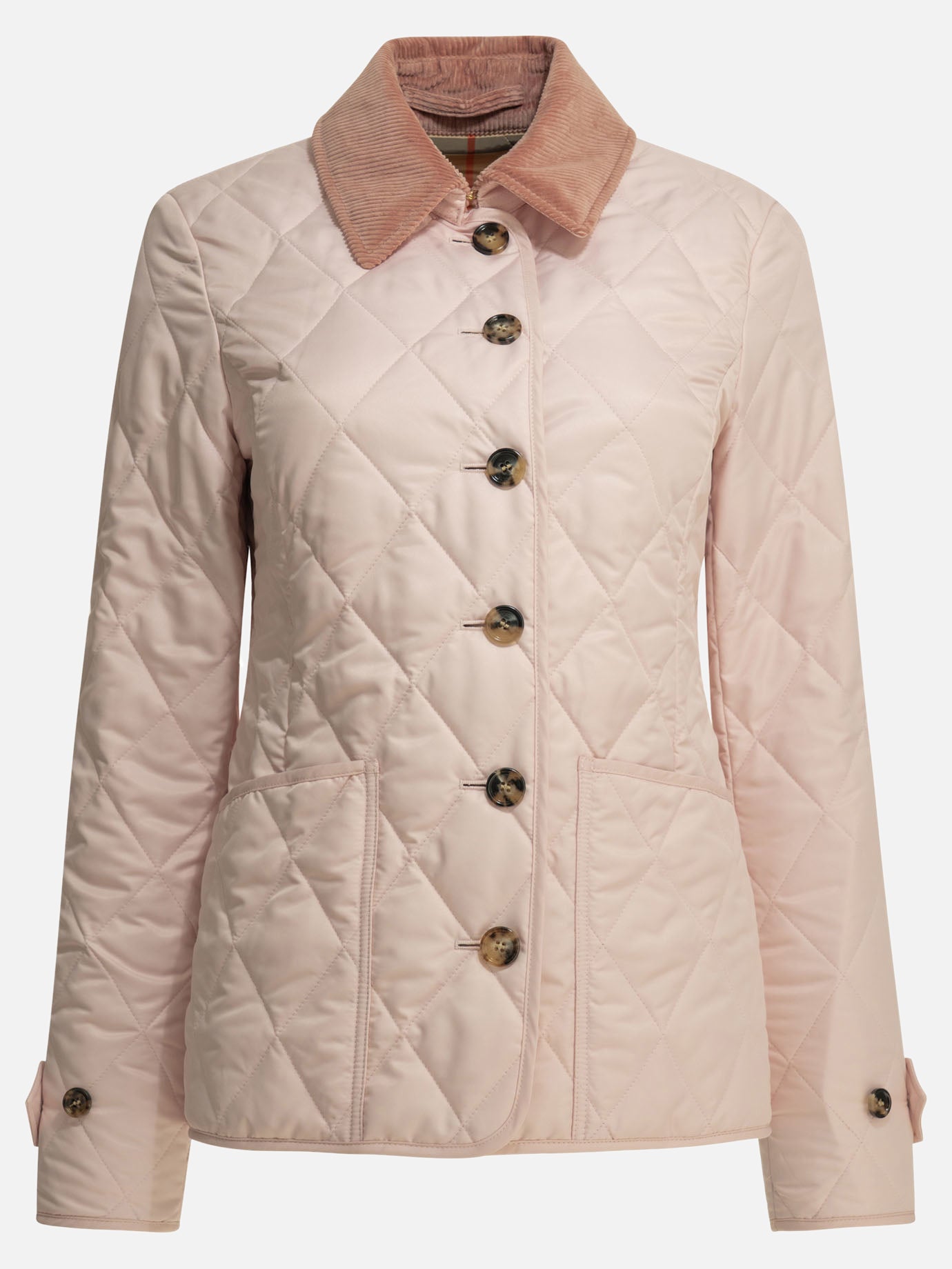 Giacche leggere & Trapuntate Solid colour  Rosa - Burberry Donna | PDP | VIETTI Online Store | thumbnail