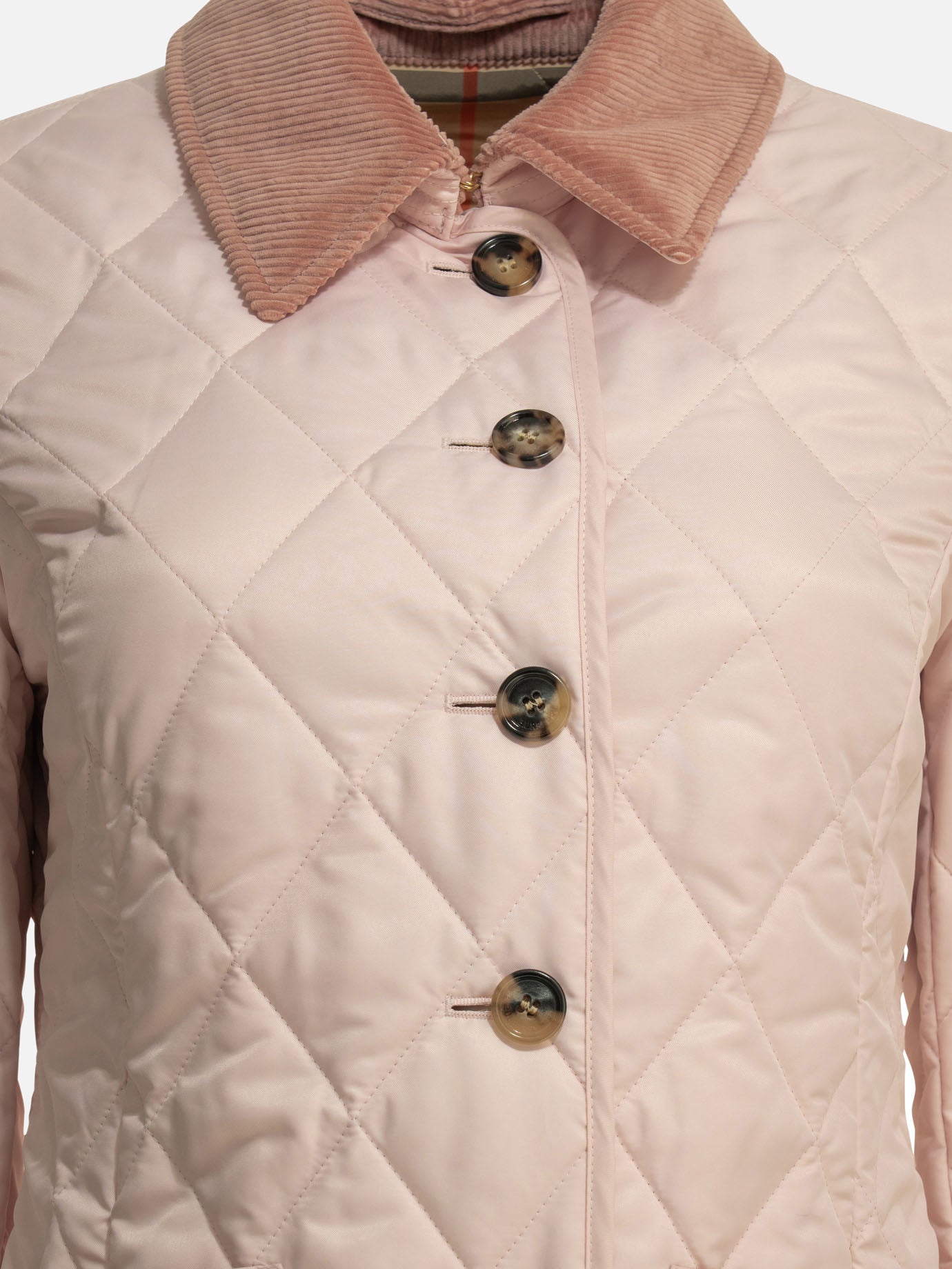 Giacche leggere & Trapuntate Solid colour  Rosa - Burberry Donna | PDP | VIETTI Online Store | thumbnail_3