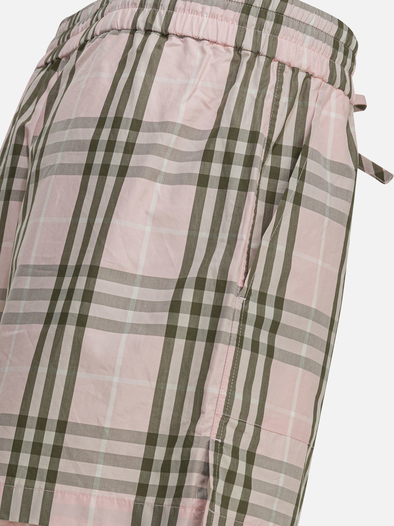 Short con lacci Logo  Rosa - Burberry Donna | PDP | VIETTI Online Store | thumbnail_4