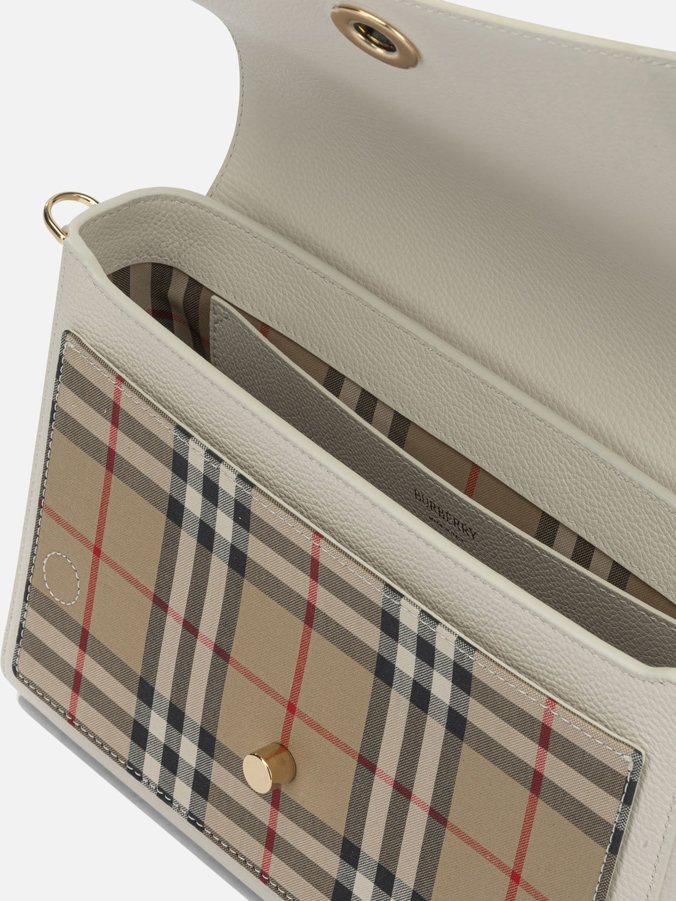 Small bags 100% calf leather  White - Burberry Women | PDP | VIETTI Online Store | thumbnail_5