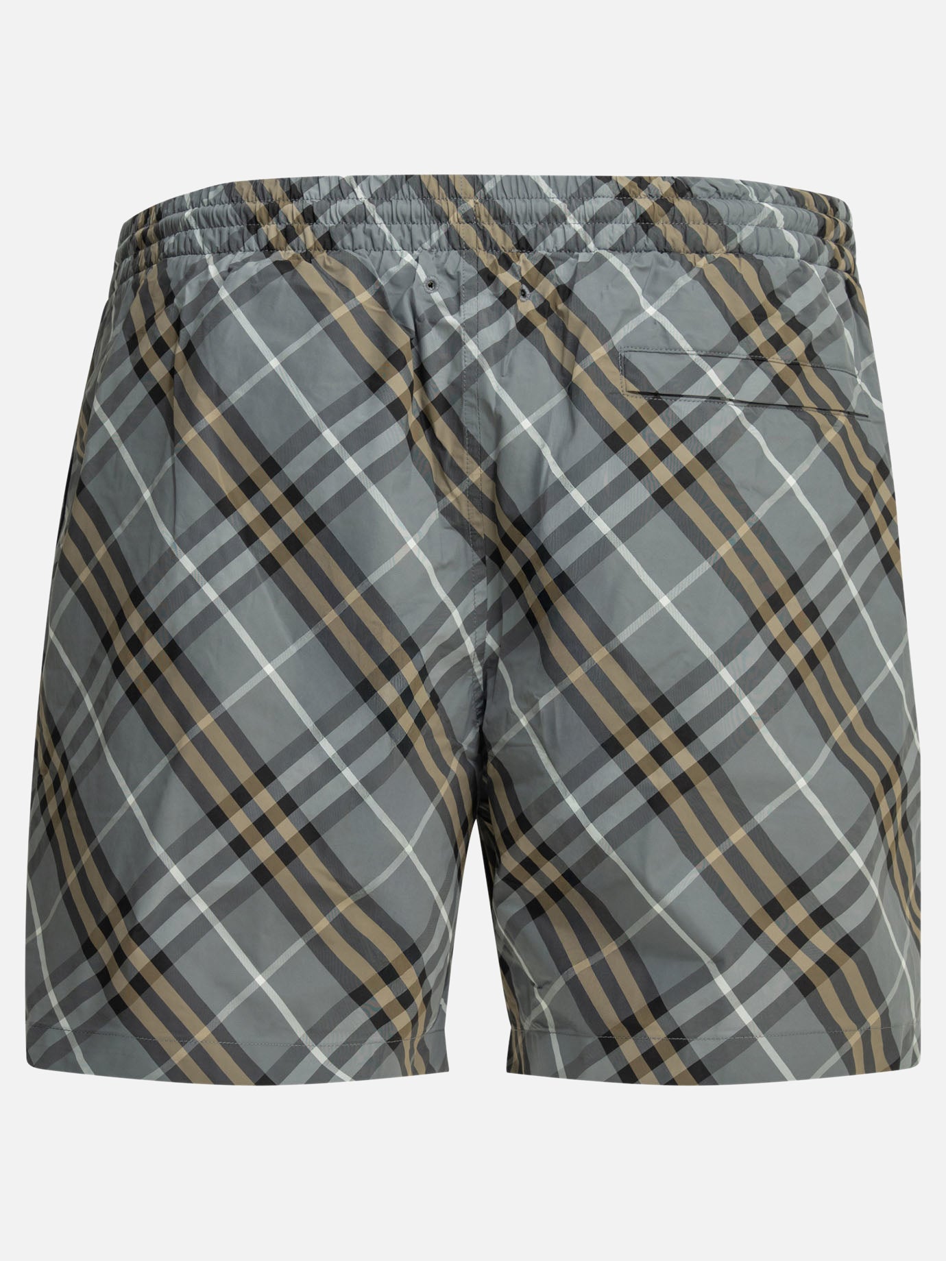 Short da mare Check  Blu - Burberry Uomo | PDP | VIETTI Online Store | thumbnail_2