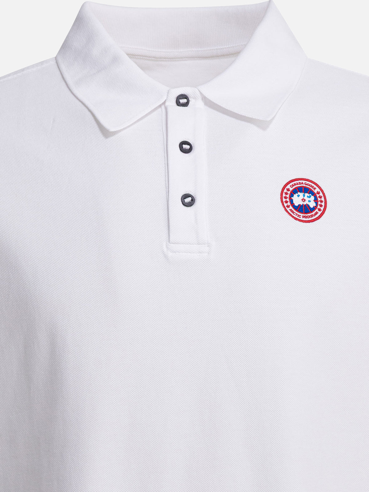 Canada Goose "Beckley" cotton polo shirt White