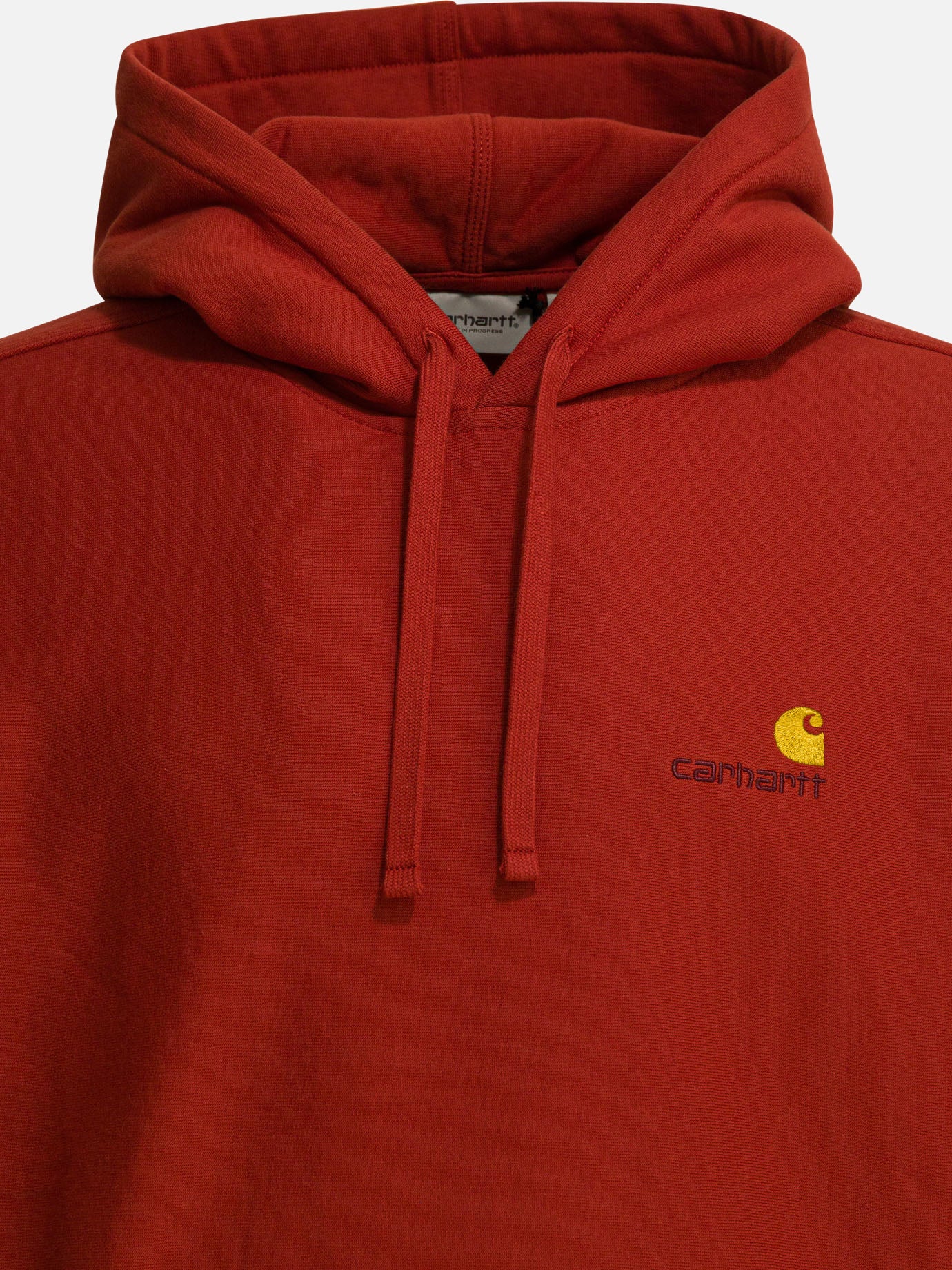 Hoodies Logo  Red - Carhartt WIP Men | PDP | VIETTI Online Store | thumbnail_3