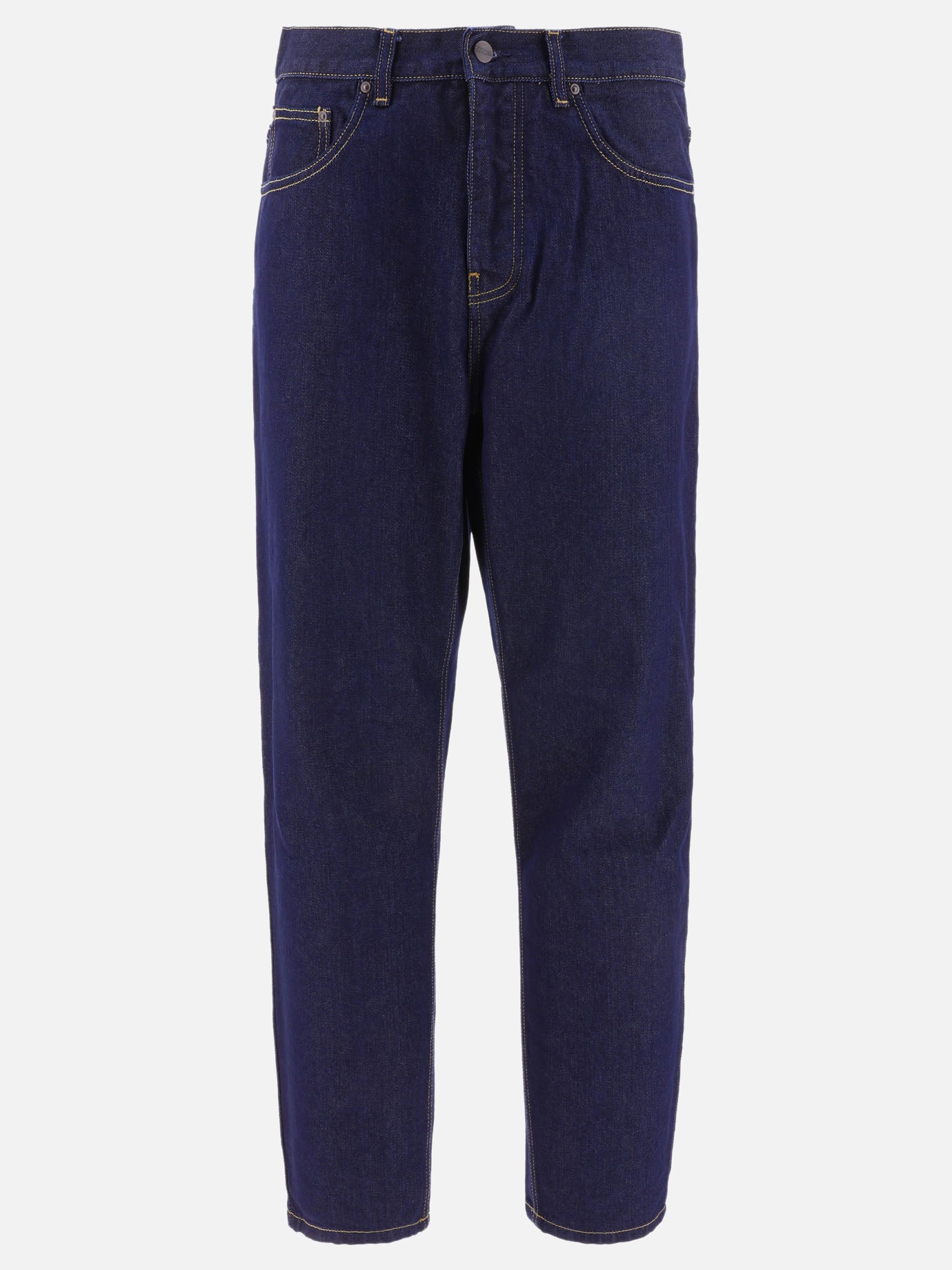 Straight-leg jeans Solid colour  Blue - Carhartt WIP Men | PDP | VIETTI Online Store | thumbnail
