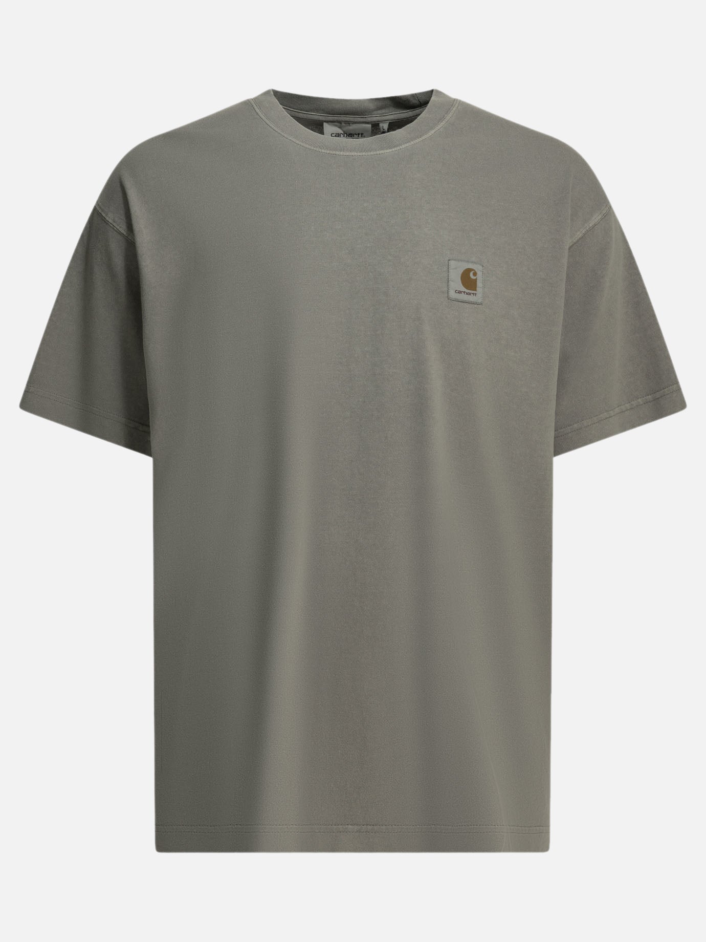 Crewneck t-shirts Logo  Grey - Carhartt WIP Men | PDP | VIETTI Online Store | thumbnail