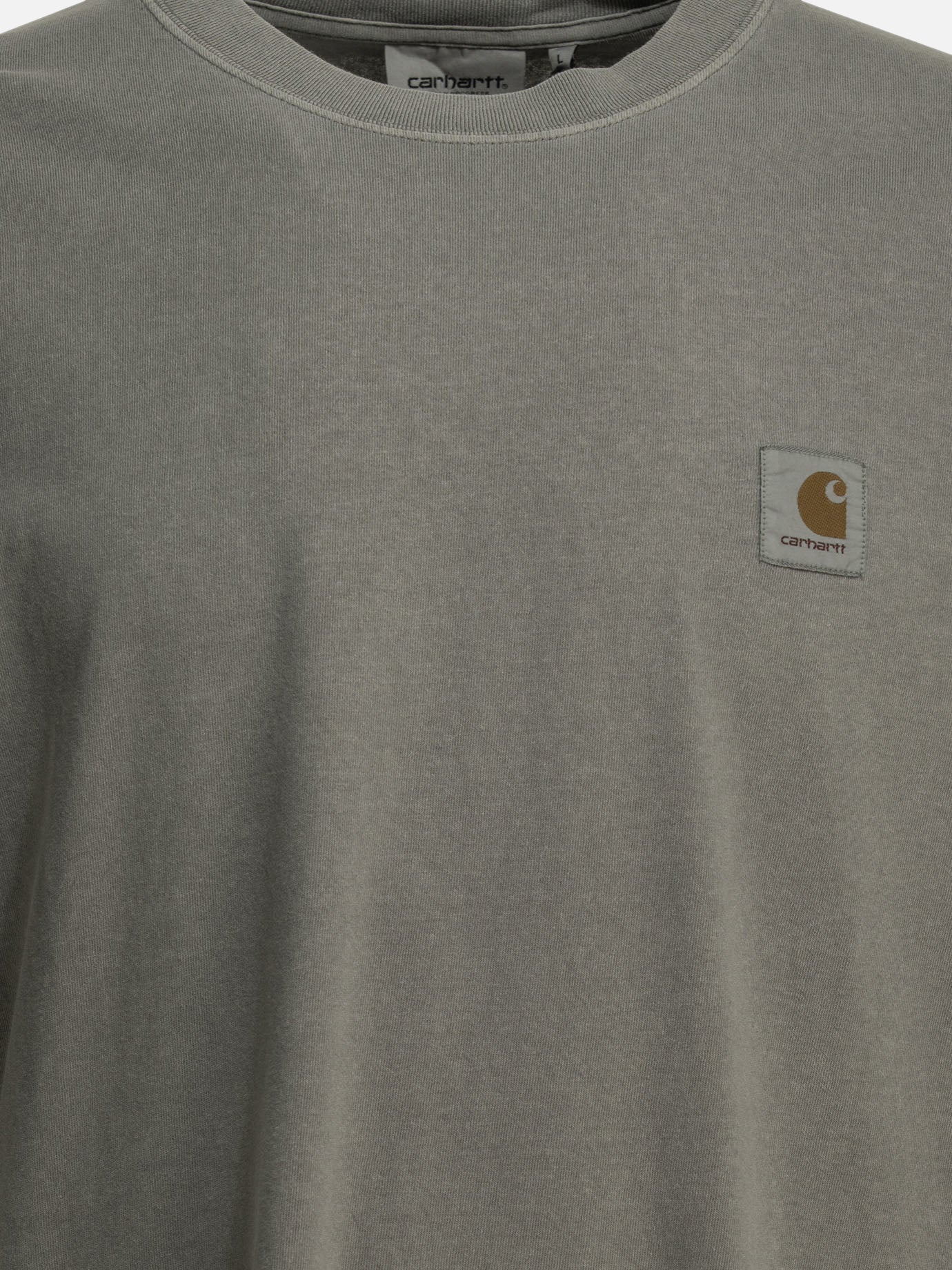 Crewneck t-shirts Logo  Grey - Carhartt WIP Men | PDP | VIETTI Online Store | thumbnail_3