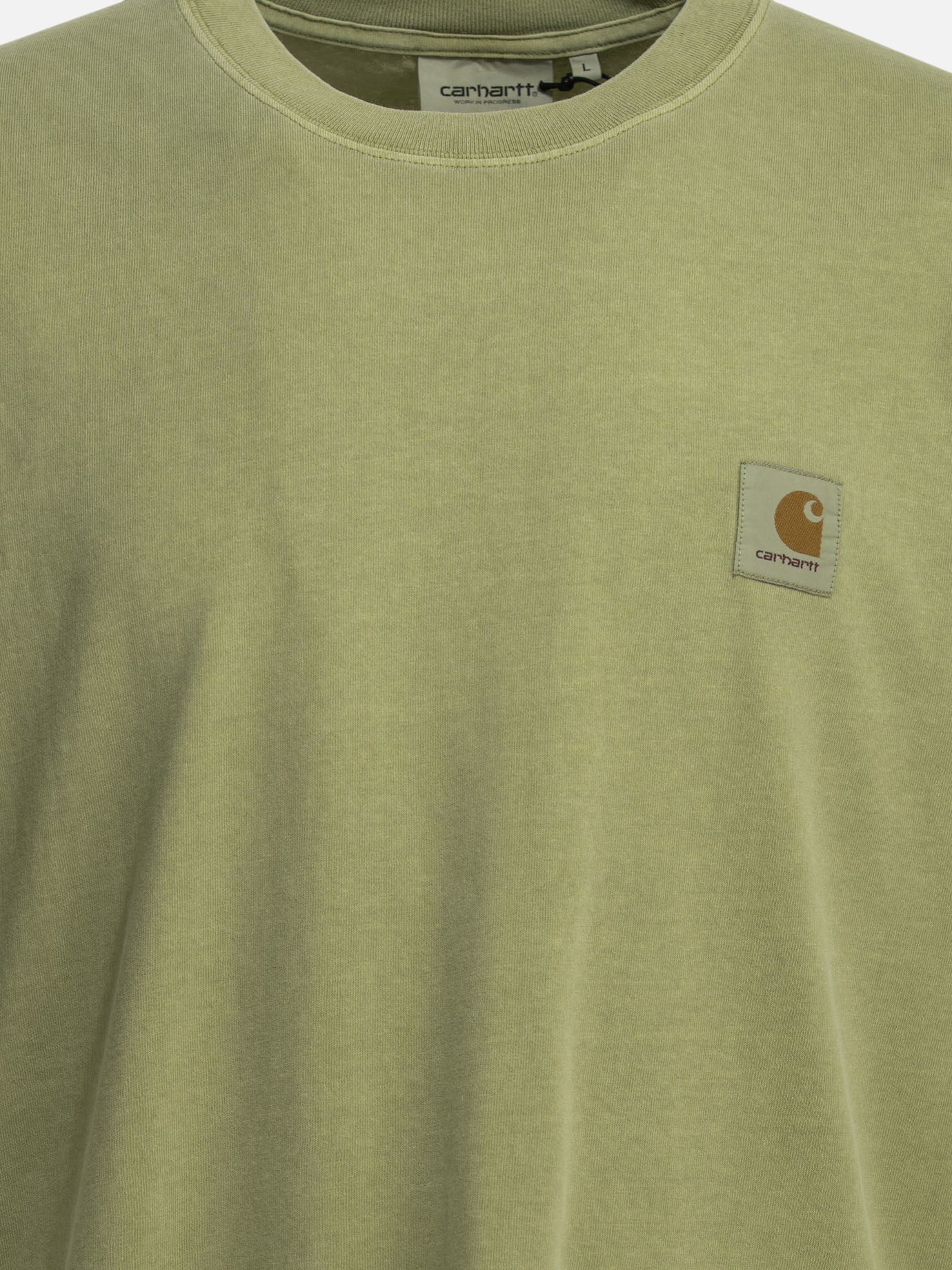 Crewneck t-shirts Logo  Green - Carhartt WIP Men | PDP | VIETTI Online Store | Zoom-Modal_3
