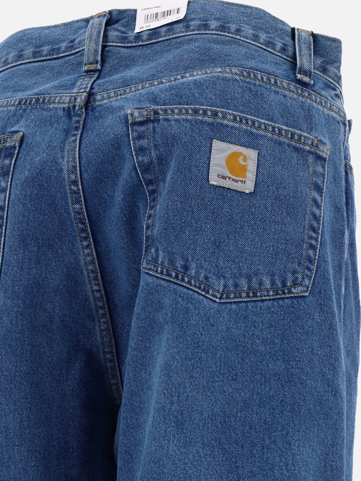 Jeans a gamba larga Solid colour  Blu - Carhartt WIP Uomo | PDP | VIETTI Online Store | Zoom-Modal_4
