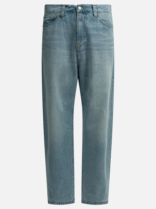 Jeans a gamba larga 100% cotton  Azzurro - Carhartt WIP Uomo | PLP | VIETTI Online Store 
