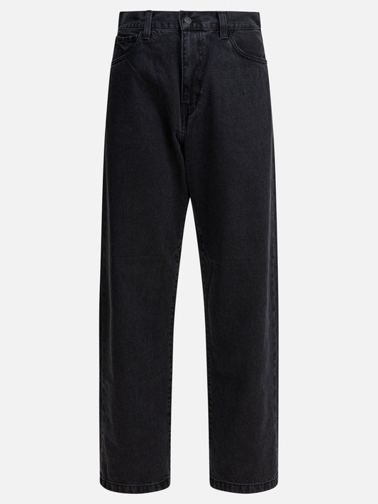 Wide-leg jeans Solid colour  Black - Carhartt WIP Men | PLP | VIETTI Online Store 
