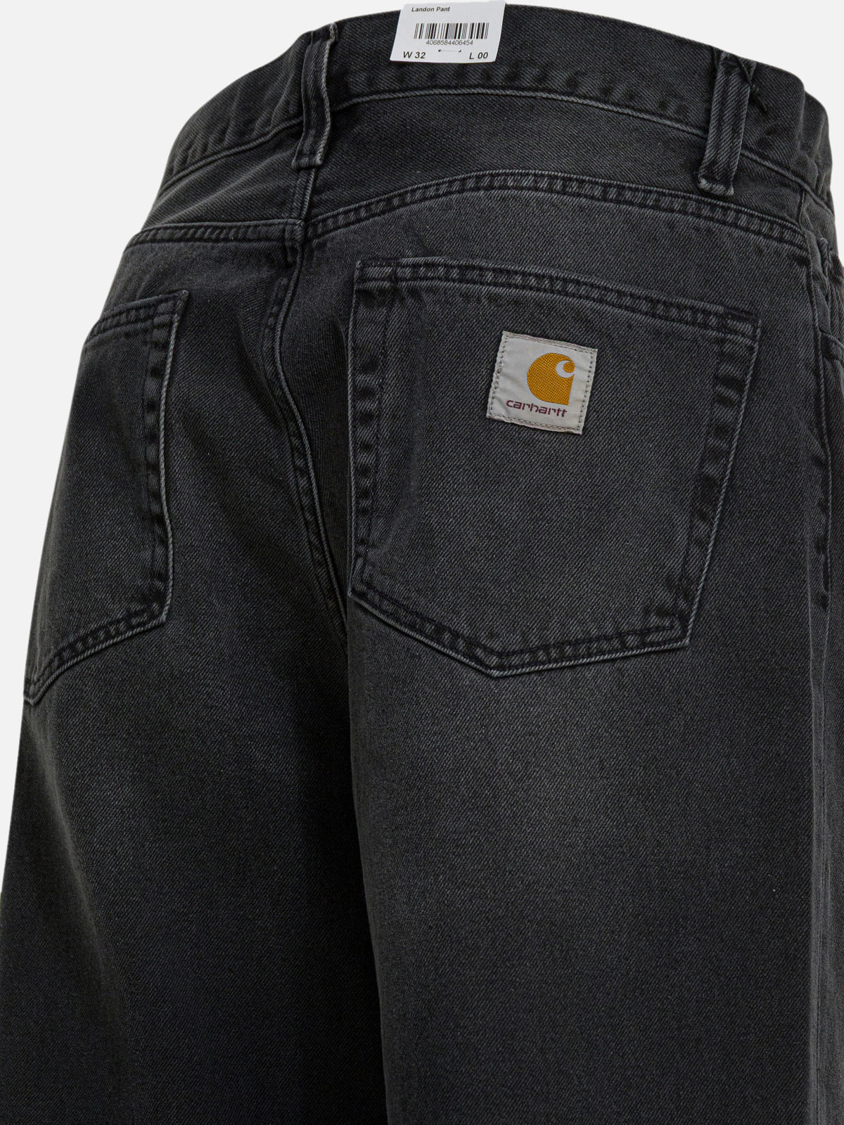 Carhartt WIP "Landon" Wide leg jeans Black - VIETTI