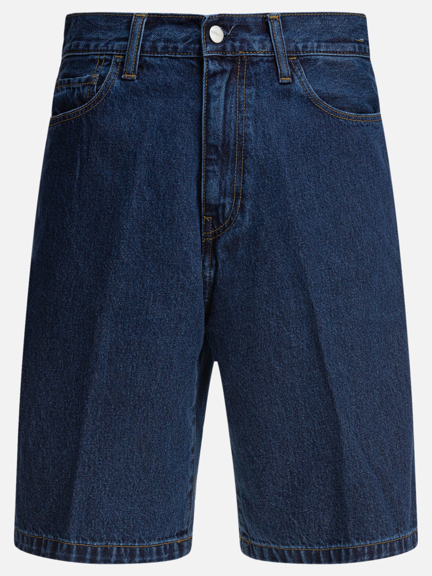 Five pockets shorts Solid colour  Blue - Carhartt WIP Men | PDP | VIETTI Online Store | Zoom-Modal
