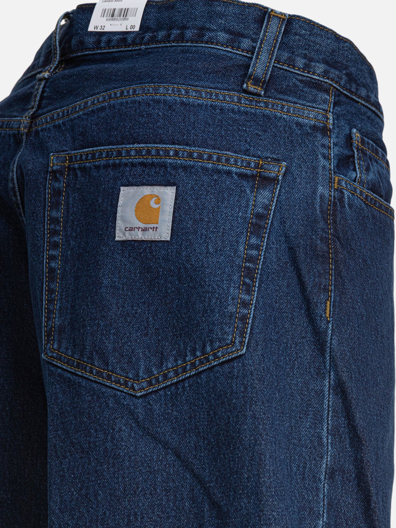 Five pockets shorts Solid colour  Blue - Carhartt WIP Men | PDP | VIETTI Online Store | Zoom-Modal_4
