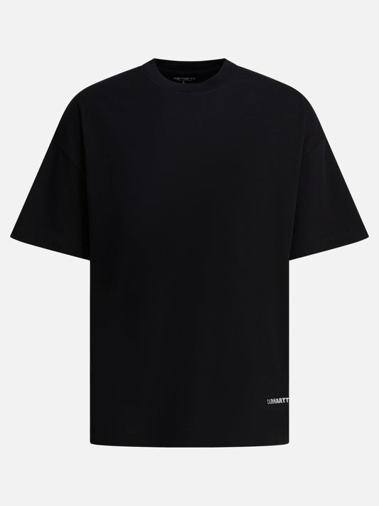 Crewneck t-shirts Logo  Black - Carhartt WIP Men | VIETTI Online Store 
