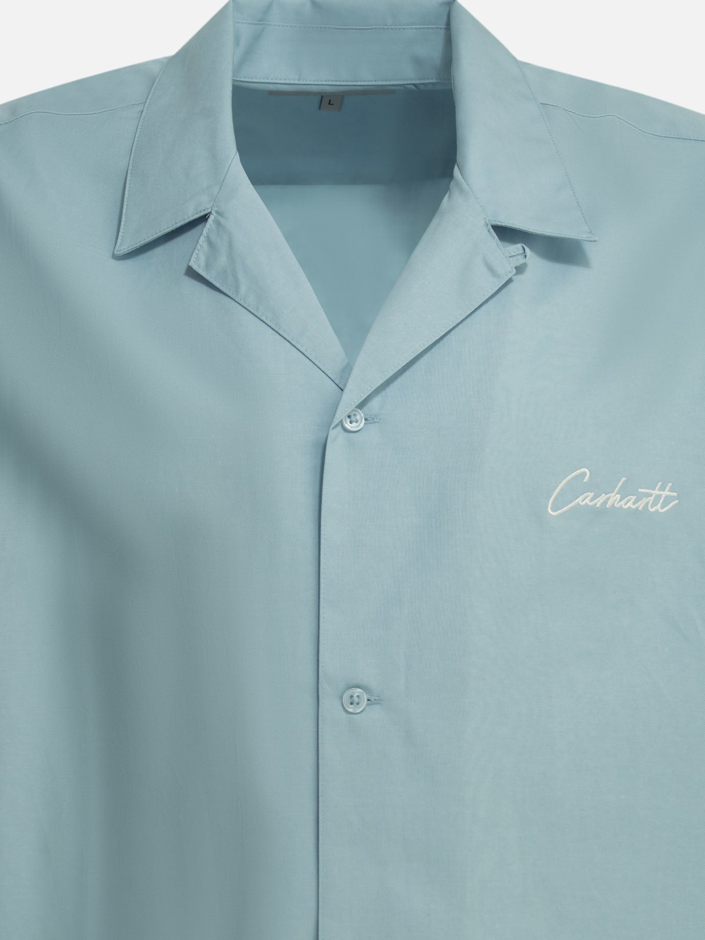 Casual shirts Logo  Light blue - Carhartt WIP Men | PDP | VIETTI Online Store | Zoom-Modal_3
