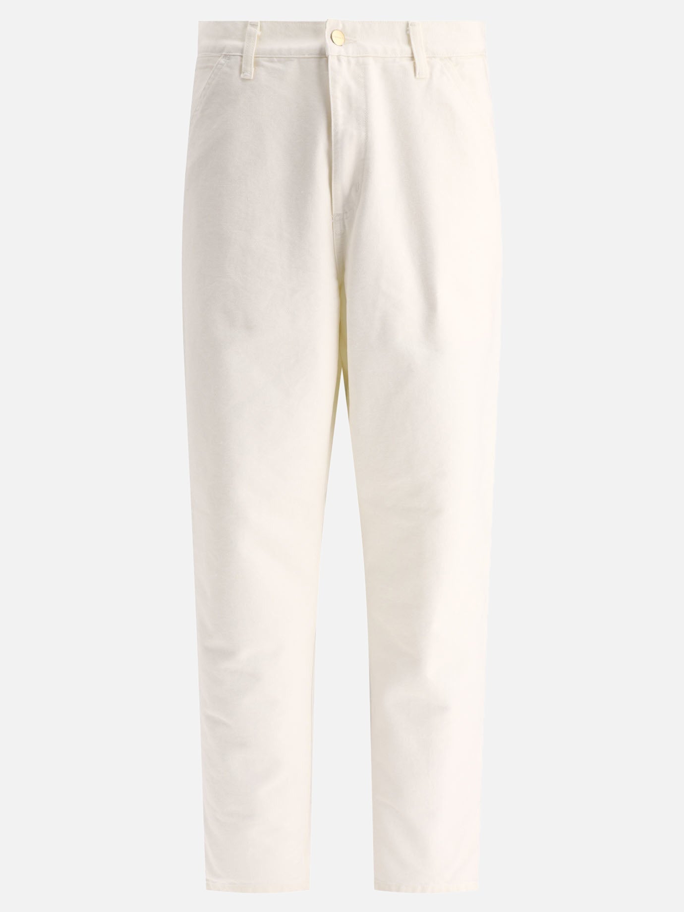 Work pants Logo  White - Carhartt WIP Men | PDP | VIETTI Online Store | Zoom-Modal
