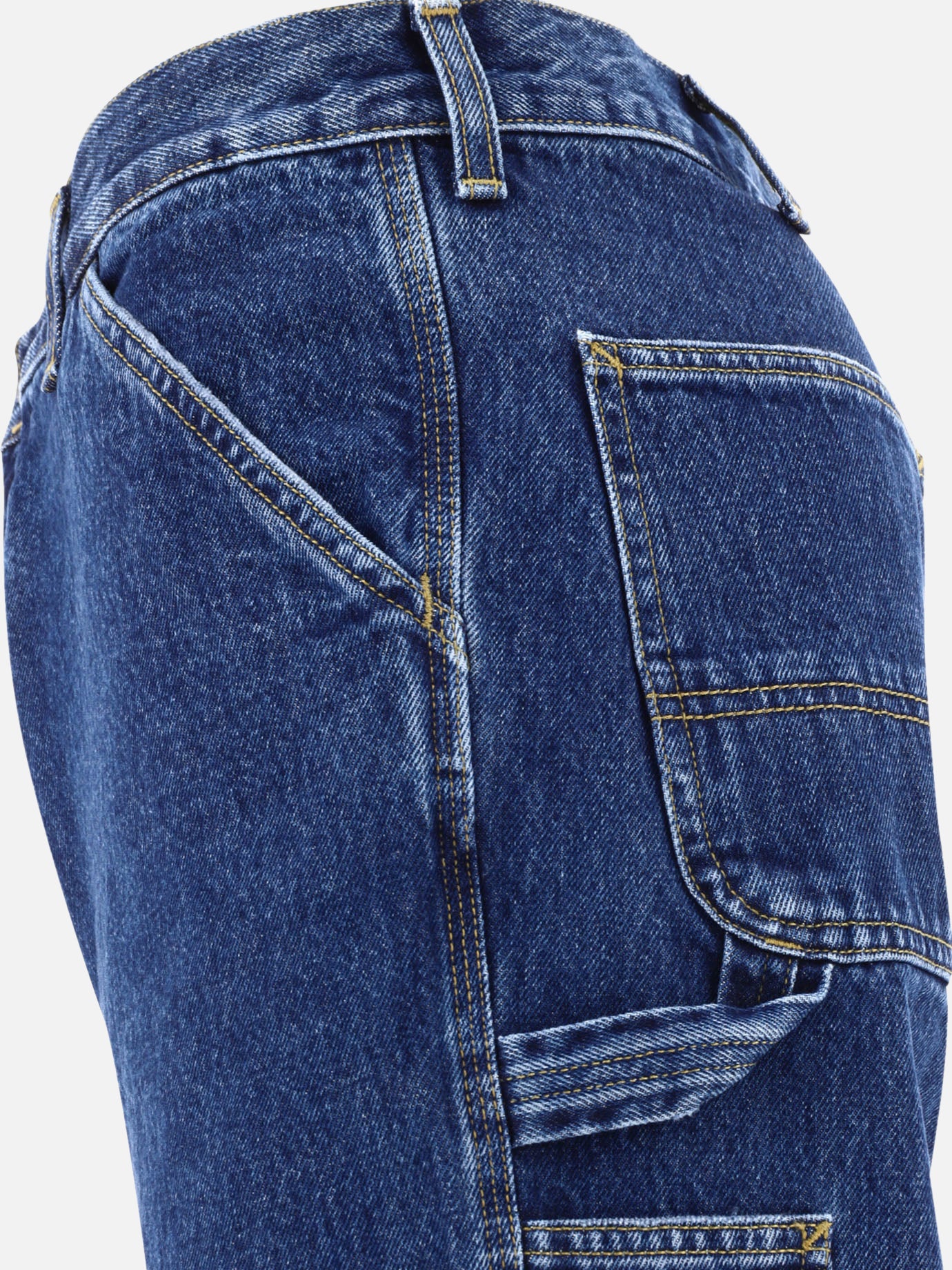 Straight-leg jeans Solid colour  Blue - Carhartt WIP Men | PDP | VIETTI Online Store | thumbnail_4
