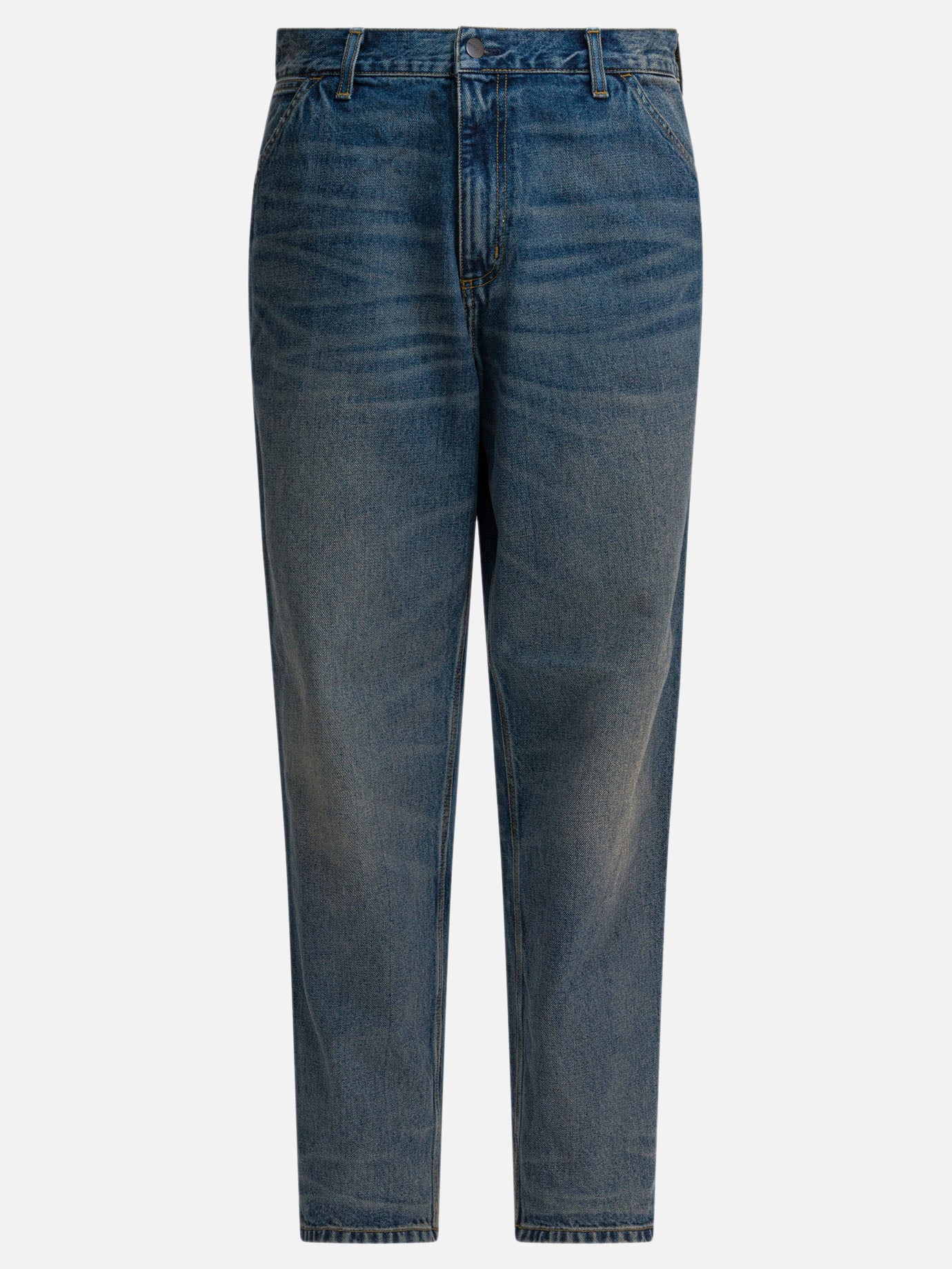 Wide-leg jeans Solid colour  Blue - Carhartt WIP Men | PDP | VIETTI Online Store | thumbnail